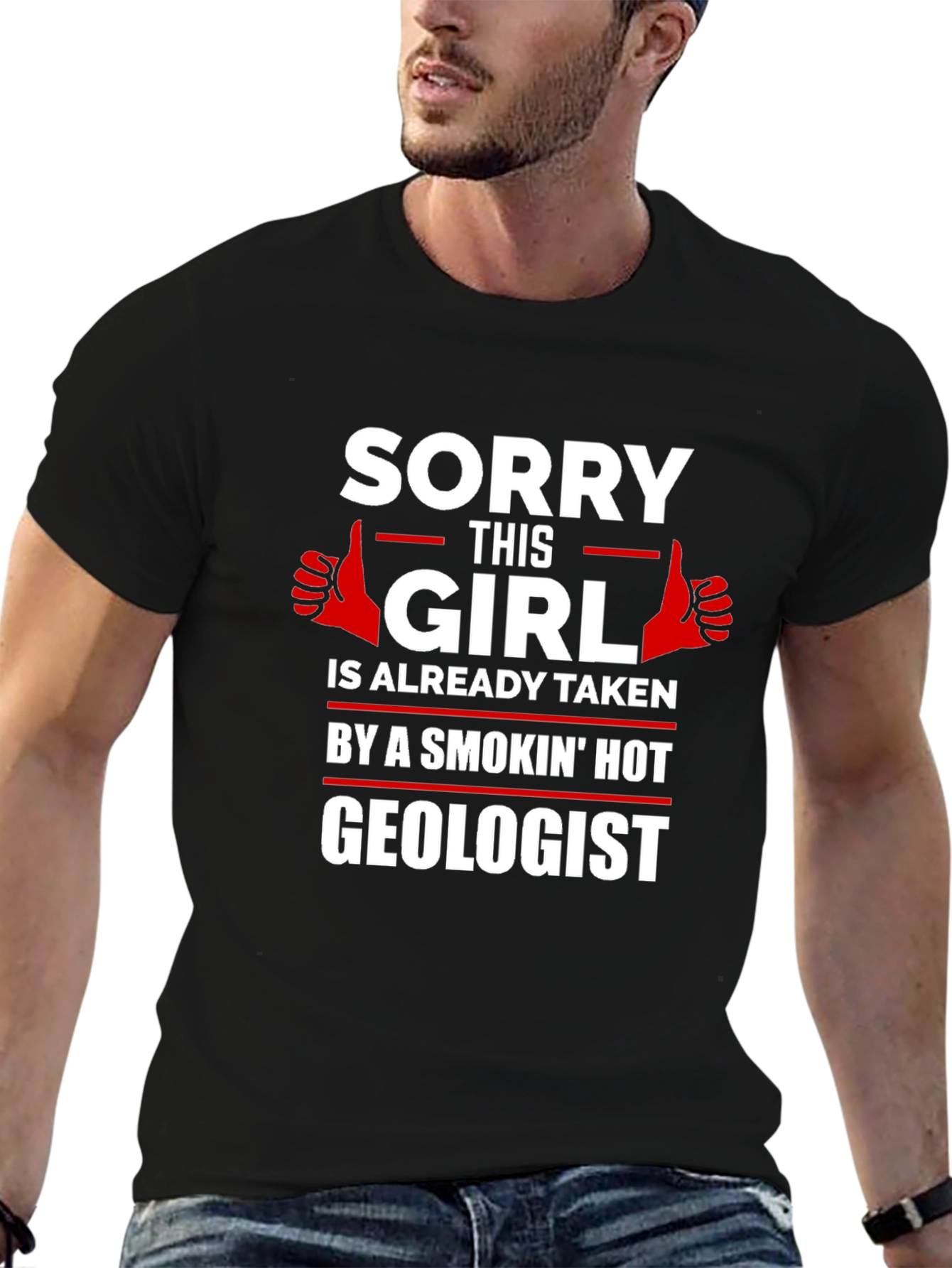 Taken by a Smokin Hot Geologist Graphic T-Shirt