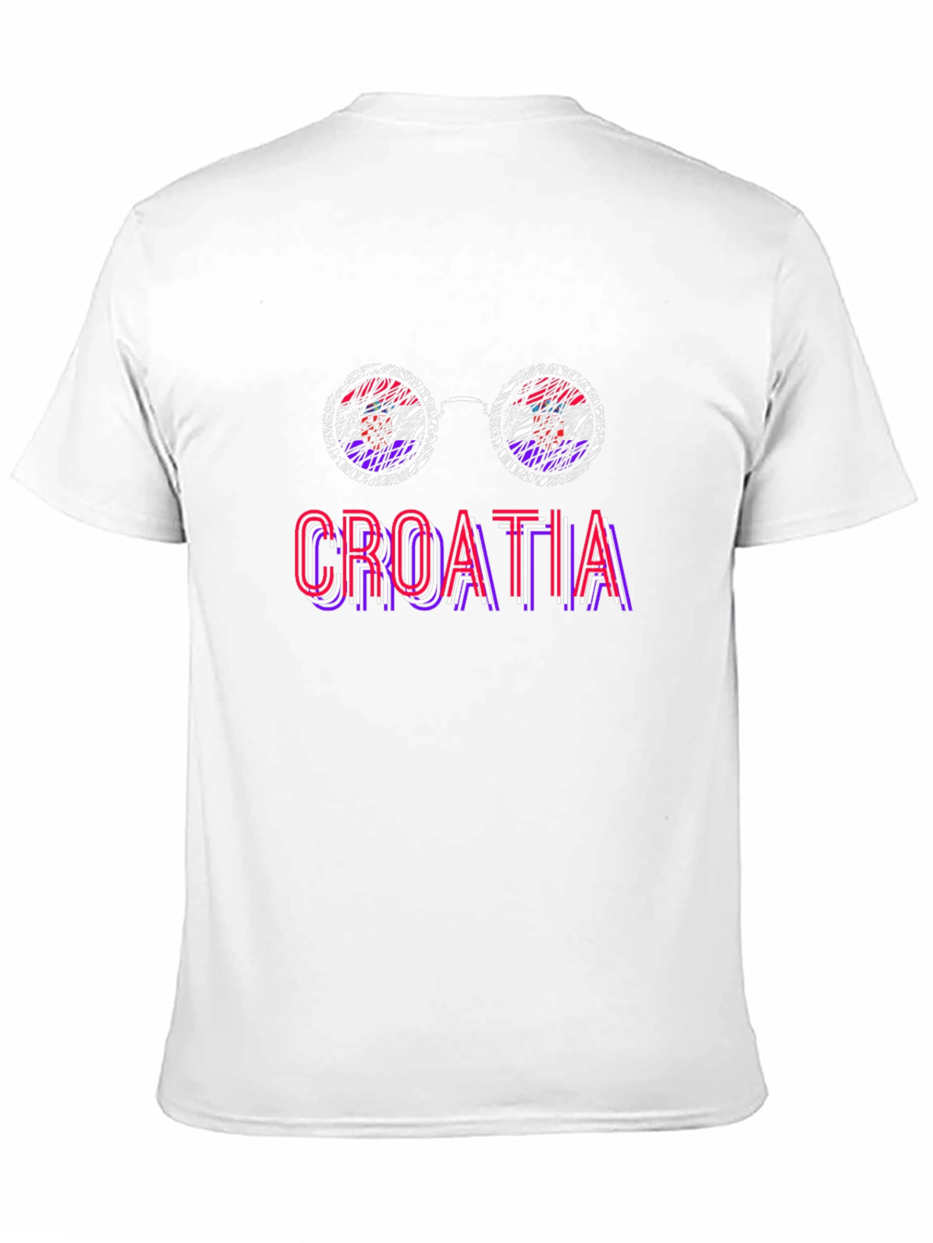 Croatia Sunglasses T-Shirt -  Croatian Pride