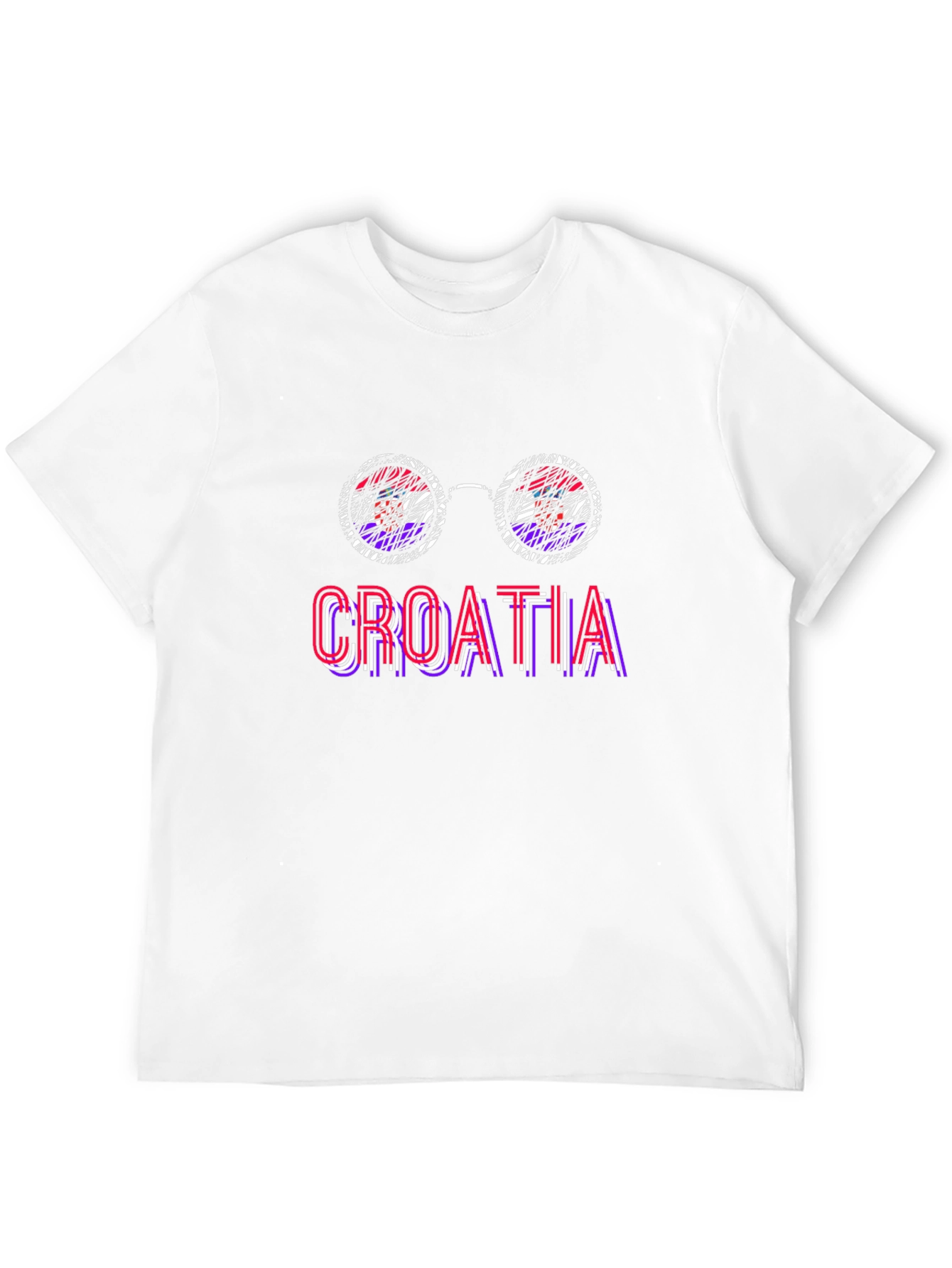 Croatia Sunglasses T-Shirt -  Croatian Pride