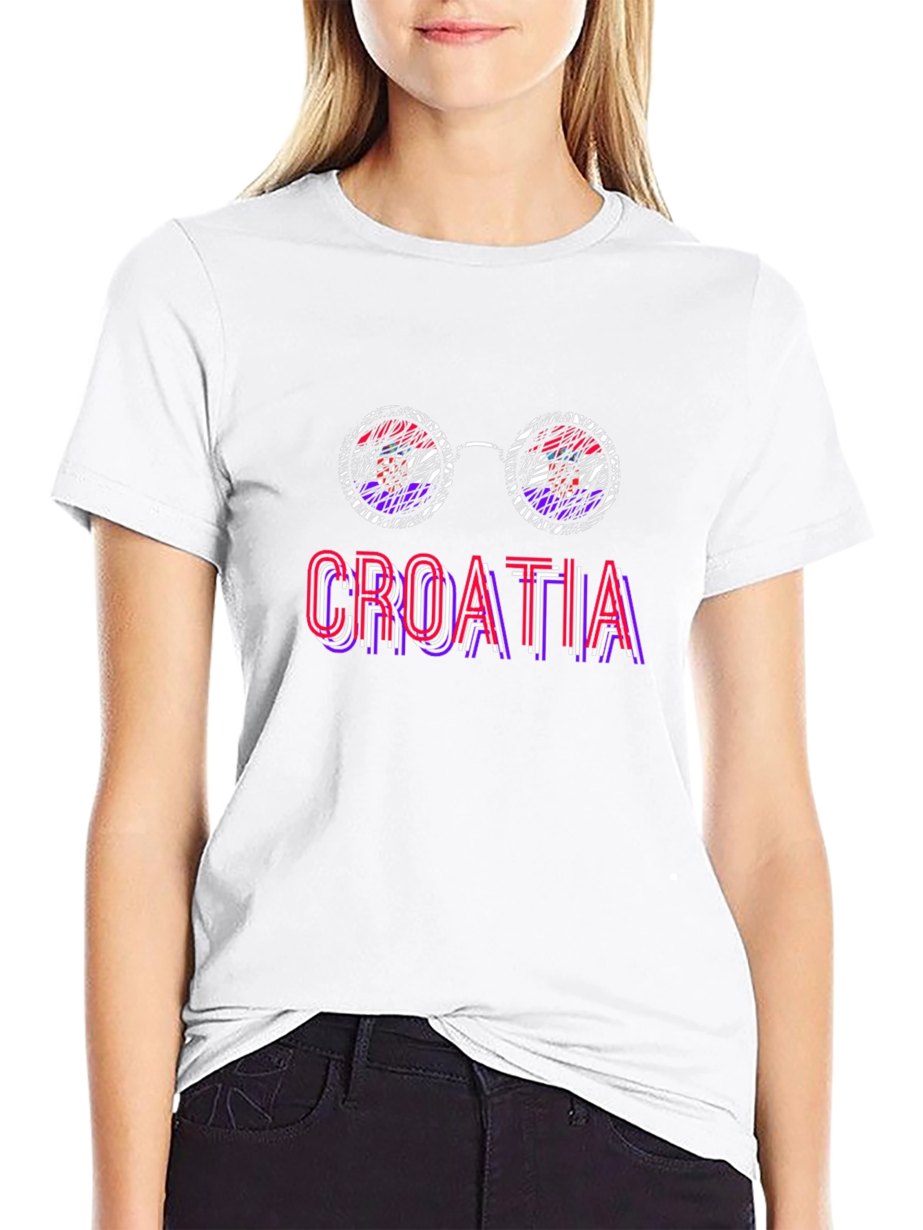 Croatia Sunglasses T-Shirt -  Croatian Pride