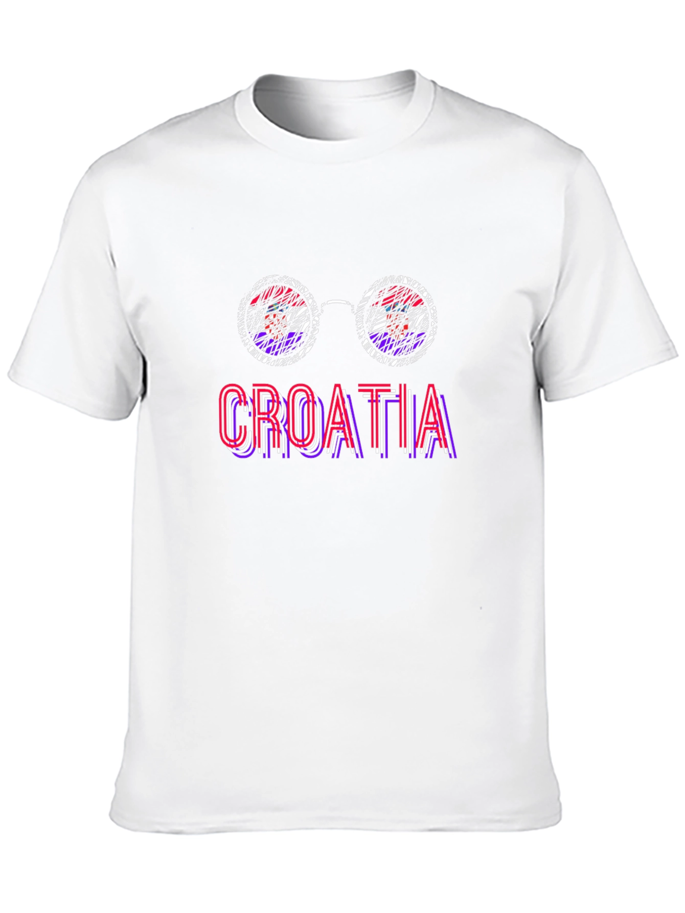 Croatia Sunglasses T-Shirt -  Croatian Pride