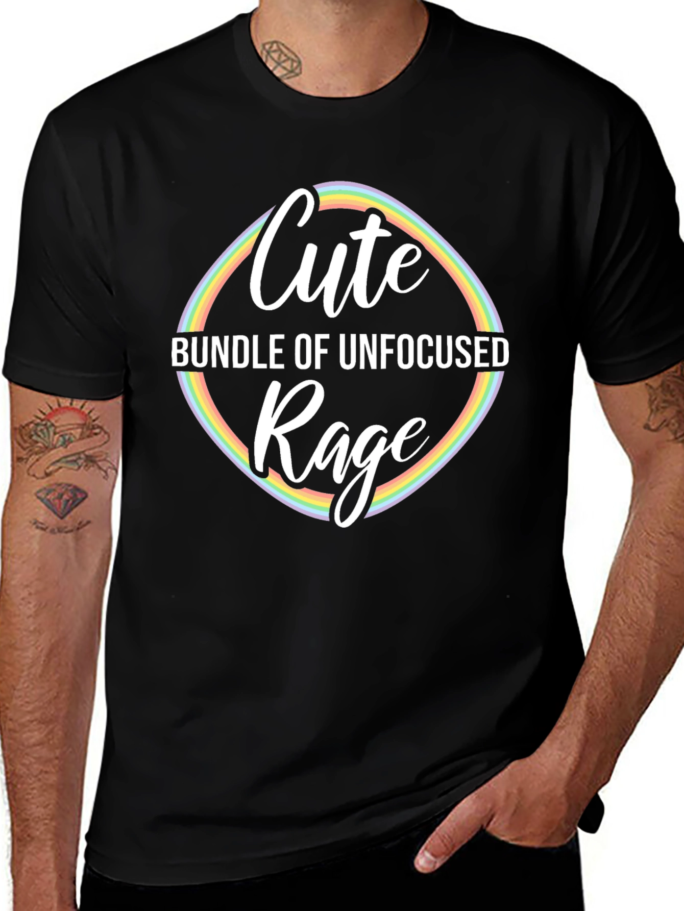 Cute Bundle of Unfocused Rage Graphic T-Shirt
