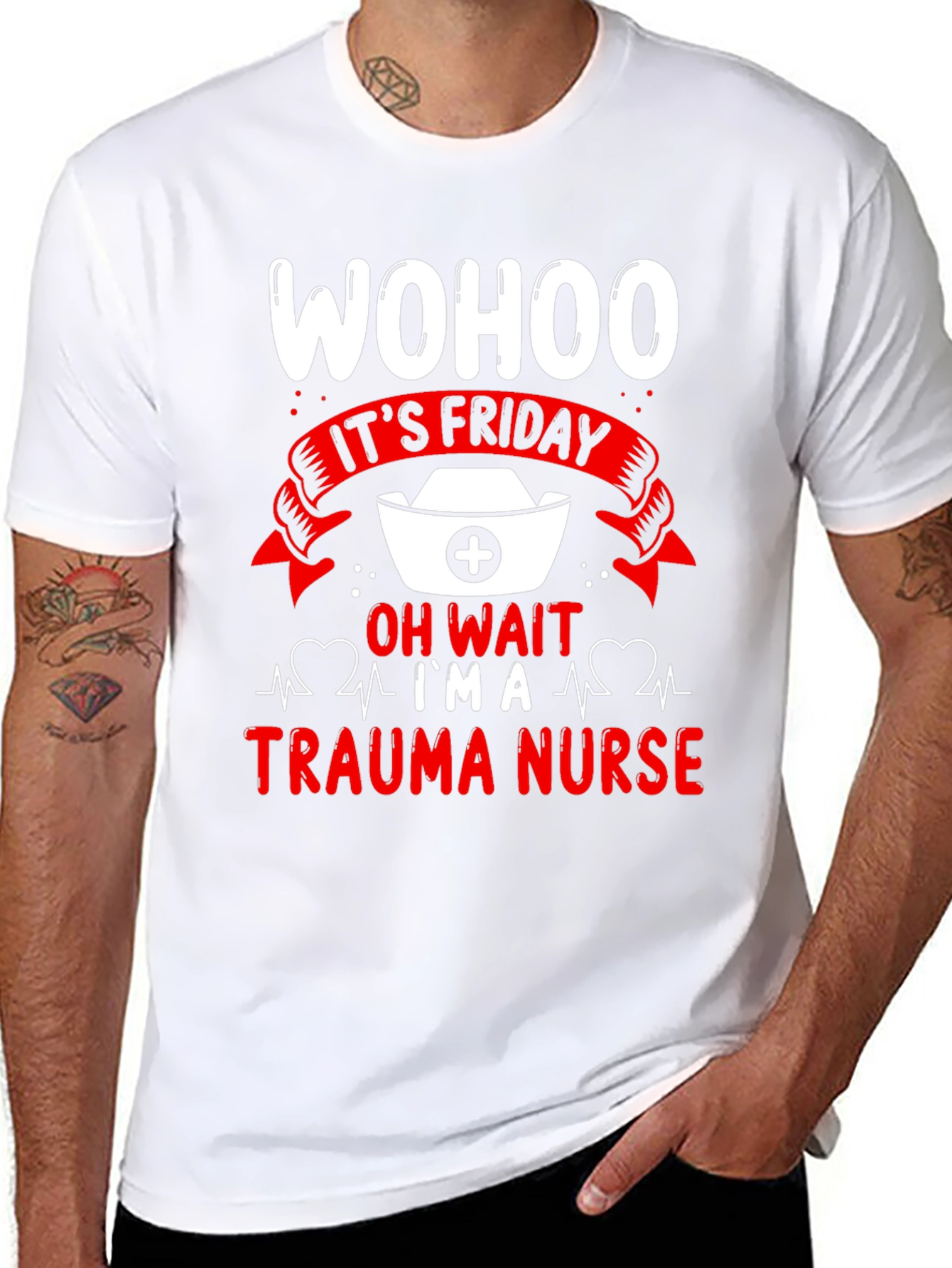 Trauma Nurse Friday T-Shirt