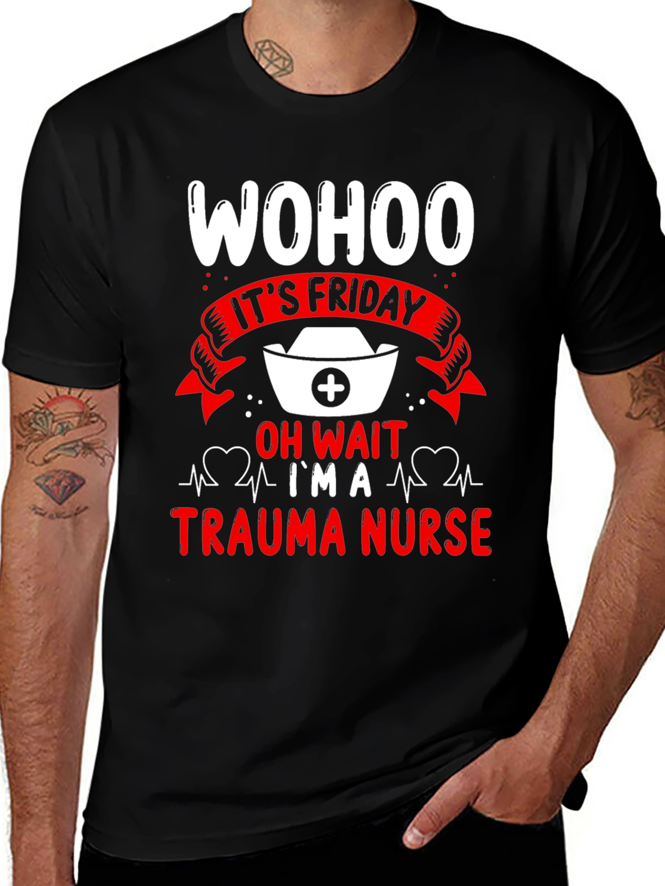 Trauma Nurse Friday T-Shirt