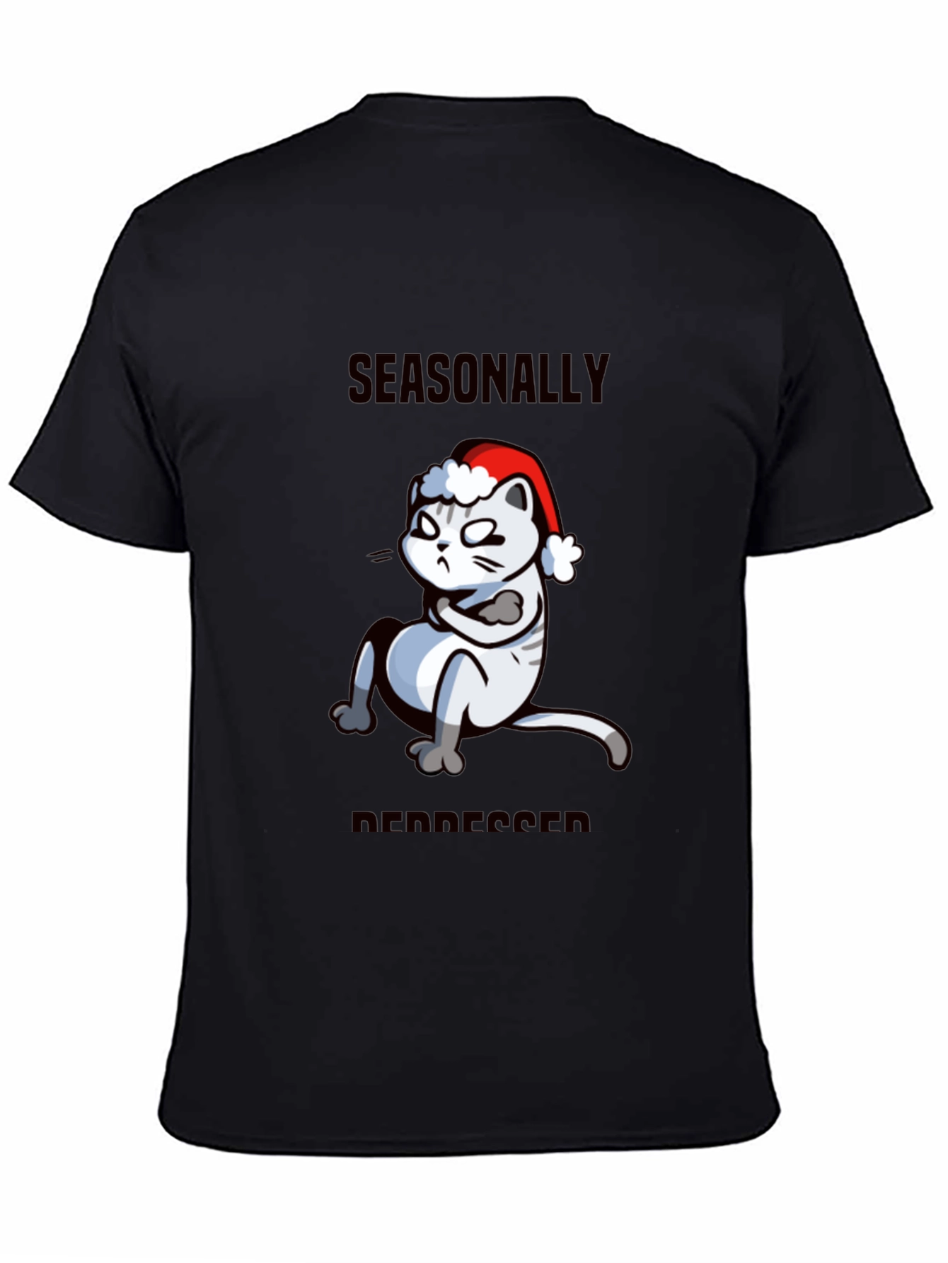 Seasonally Depressed Cat T-Shirt