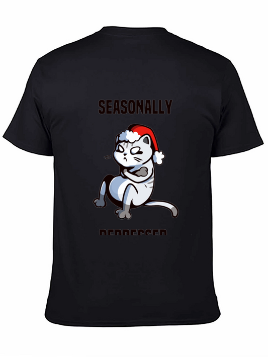 Seasonally Depressed Cat T-Shirt