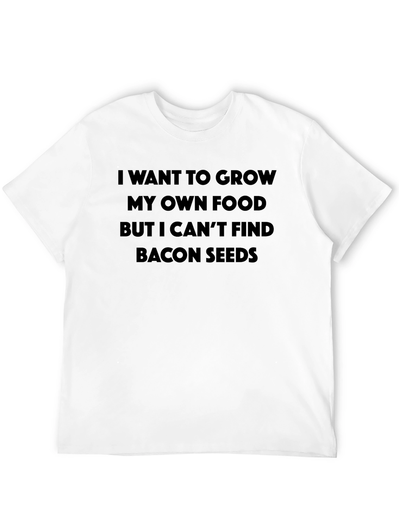 Bacon Seeds Graphic Tee - Funny Foodie T-Shirt