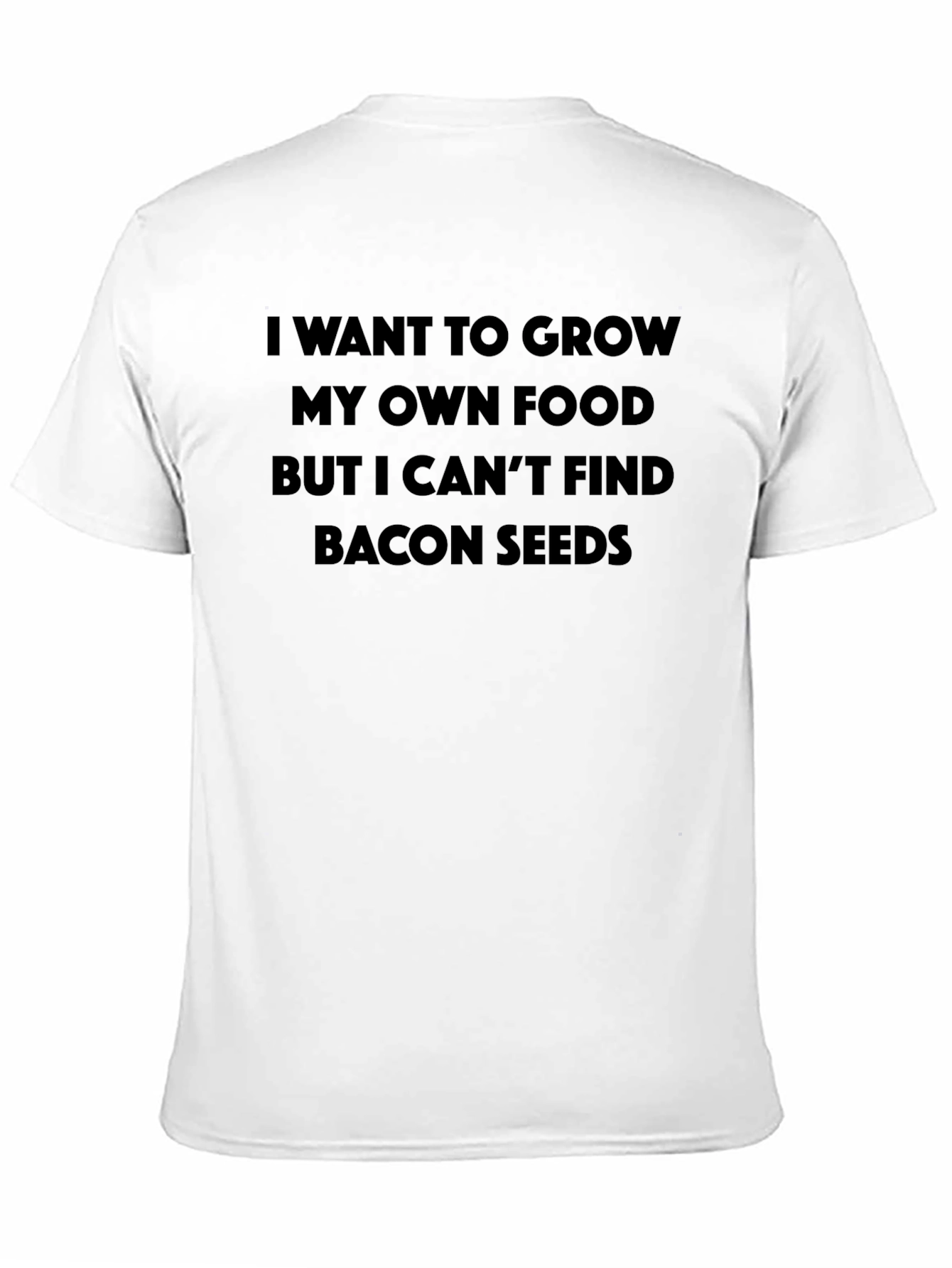 Bacon Seeds Graphic Tee - Funny Foodie T-Shirt