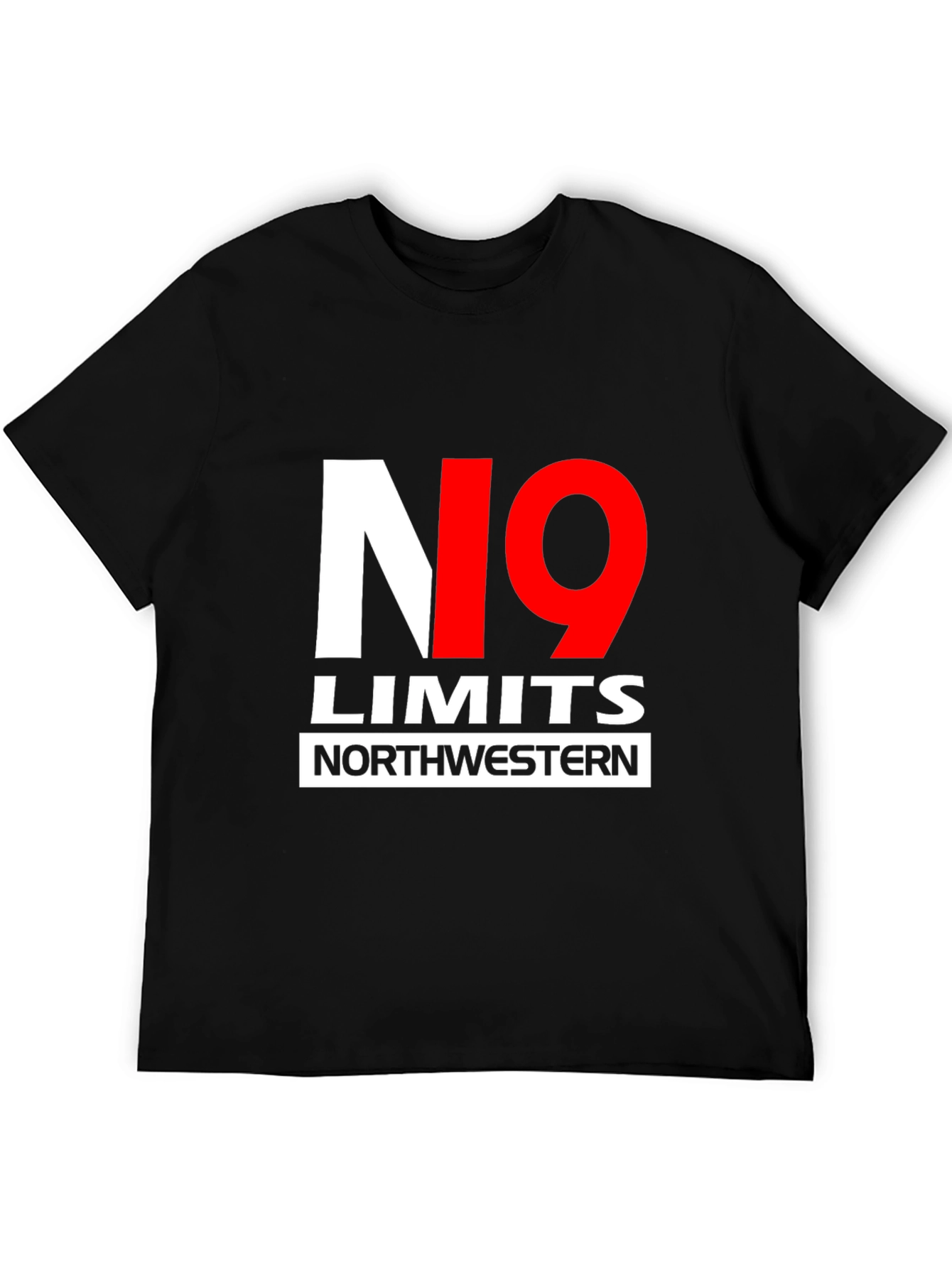 No Limits Northwestern Black T-Shirt
