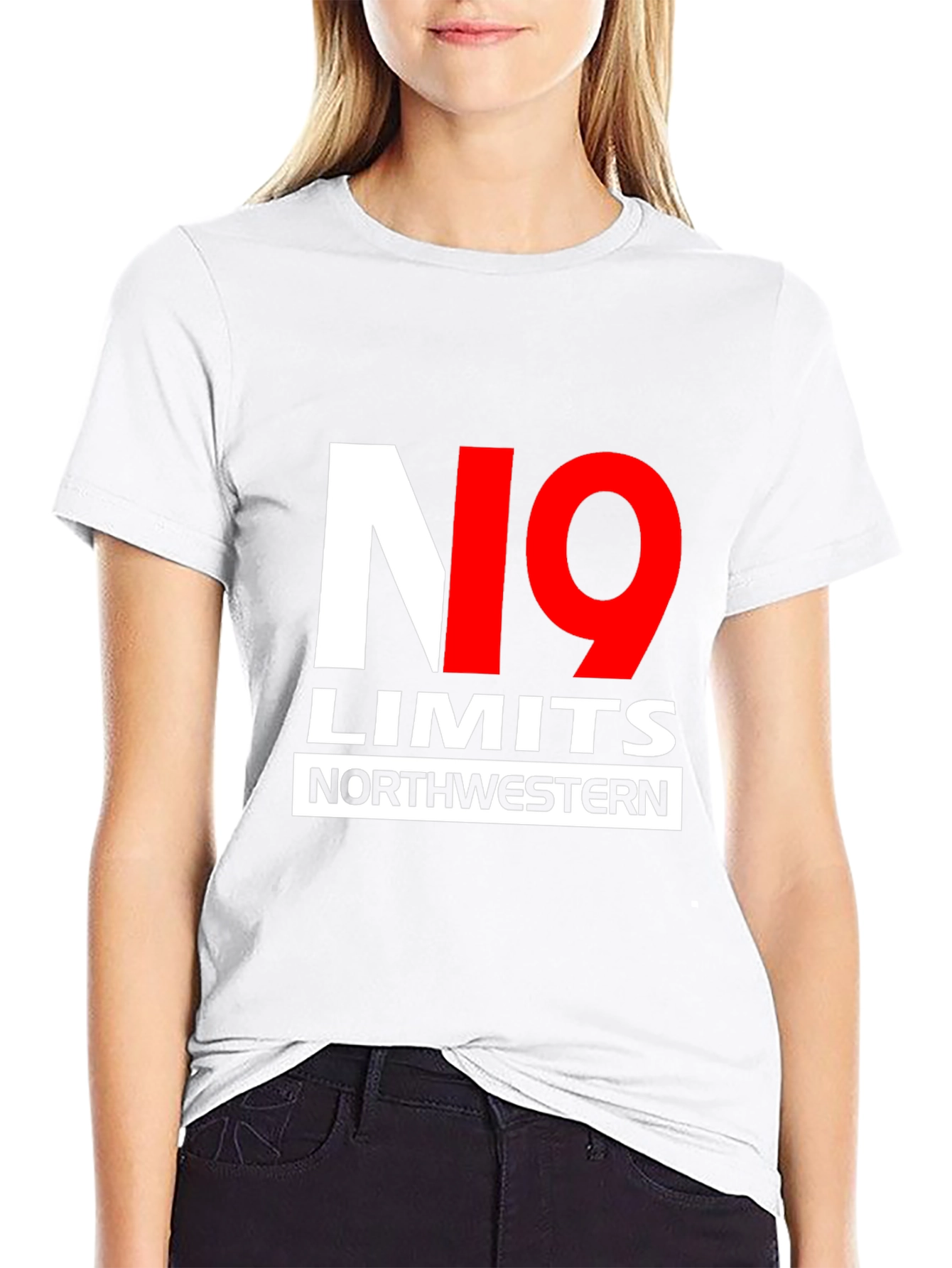No Limits Northwestern Black T-Shirt