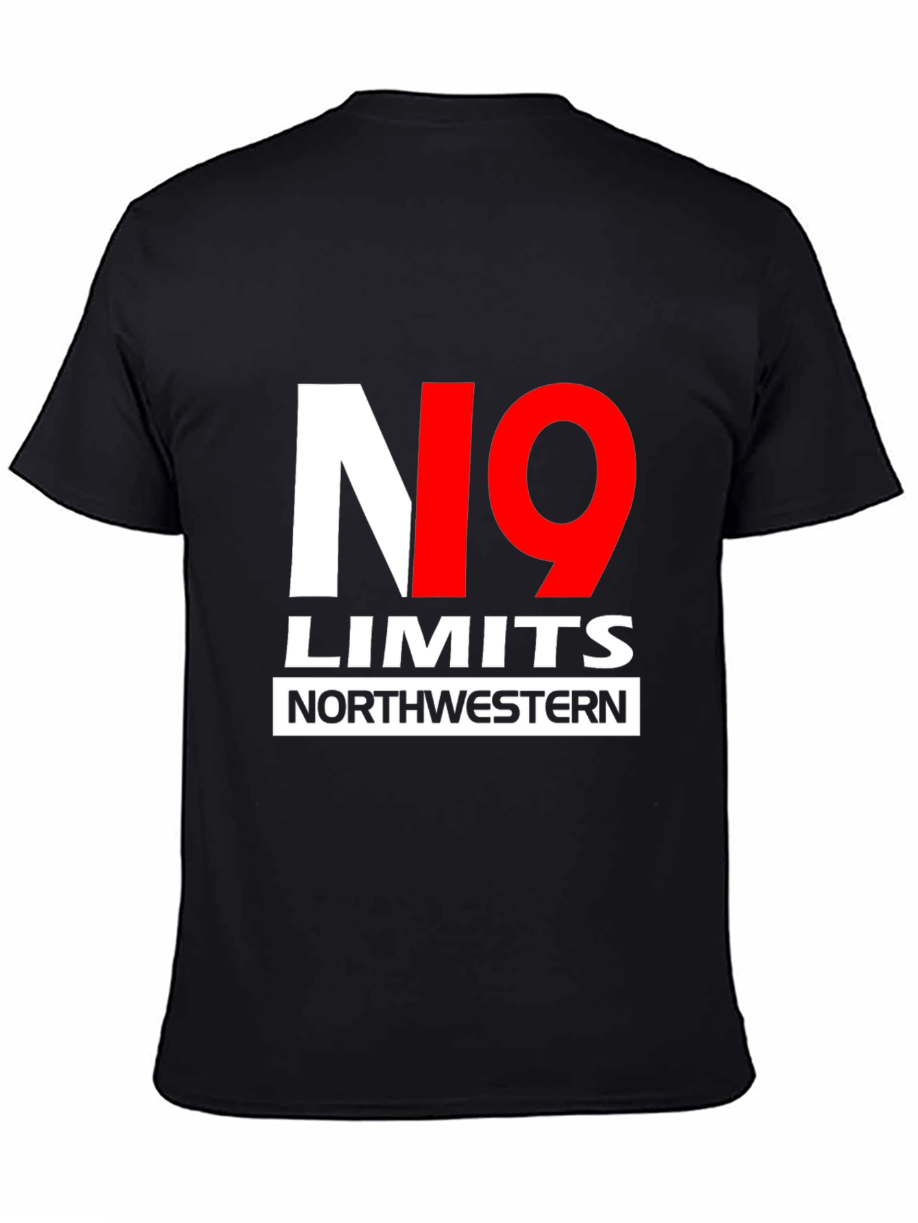No Limits Northwestern Black T-Shirt