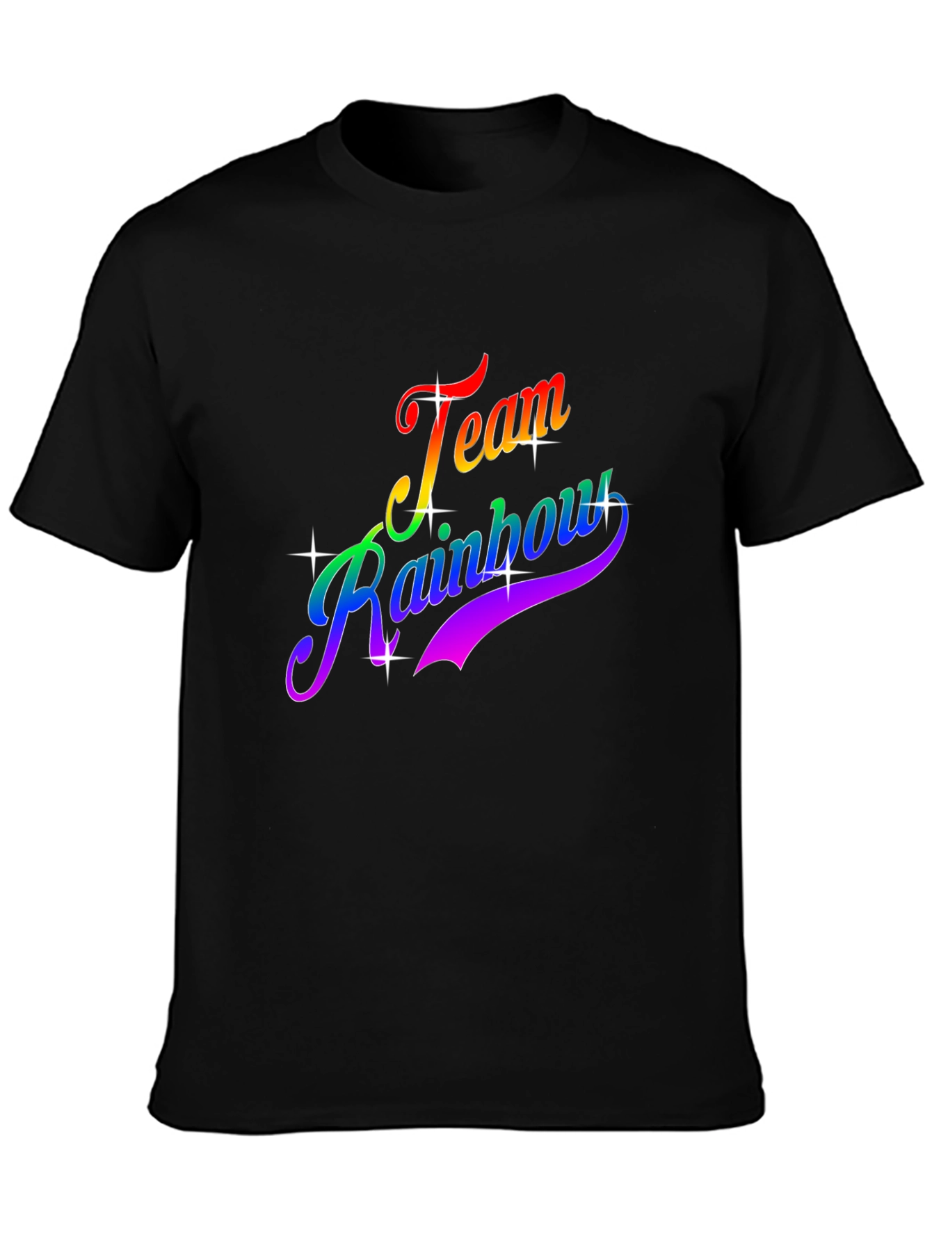 Team Rainbow Graphic T-Shirt - Pride Apparel