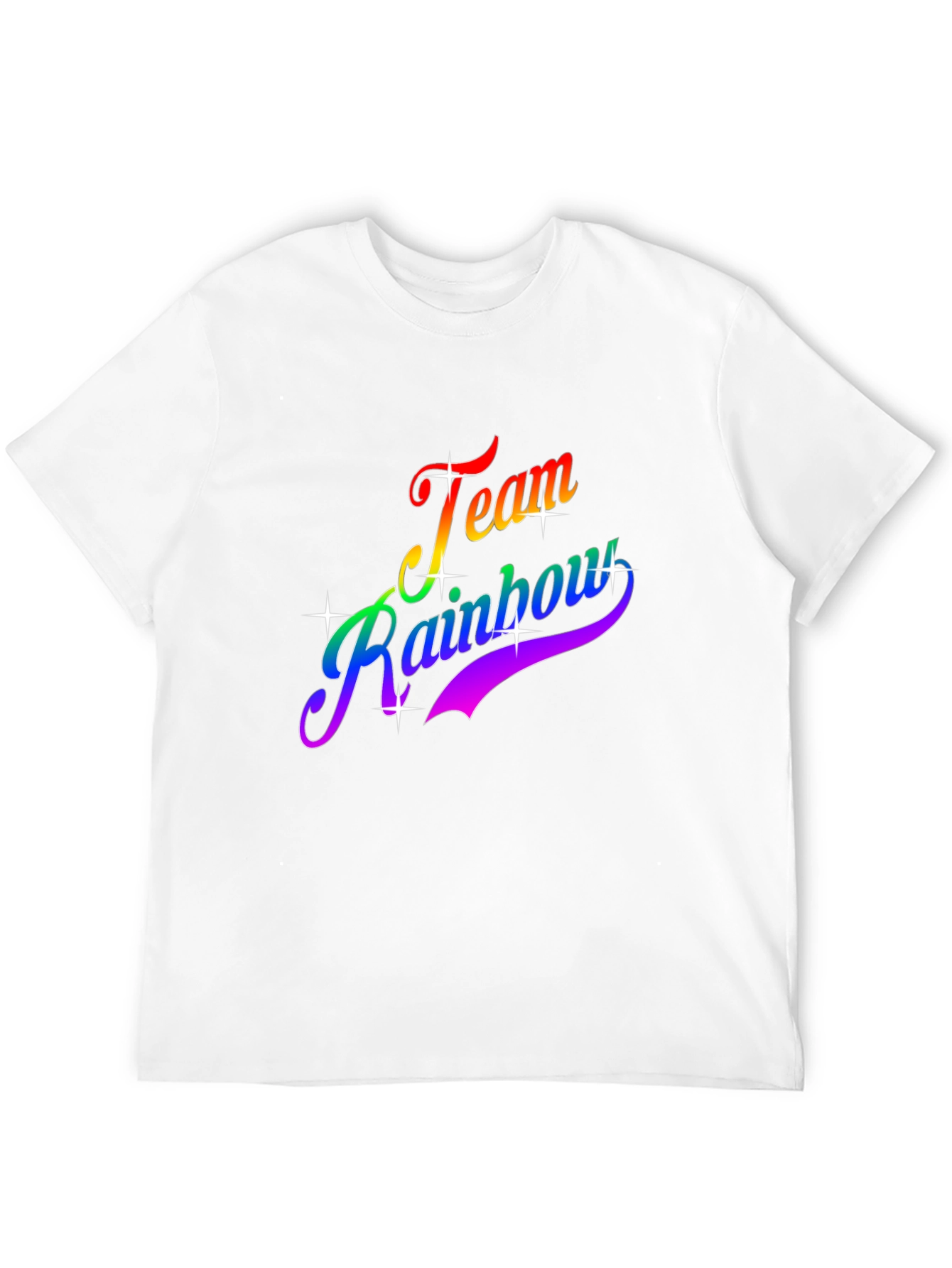 Team Rainbow Graphic T-Shirt - Pride Apparel