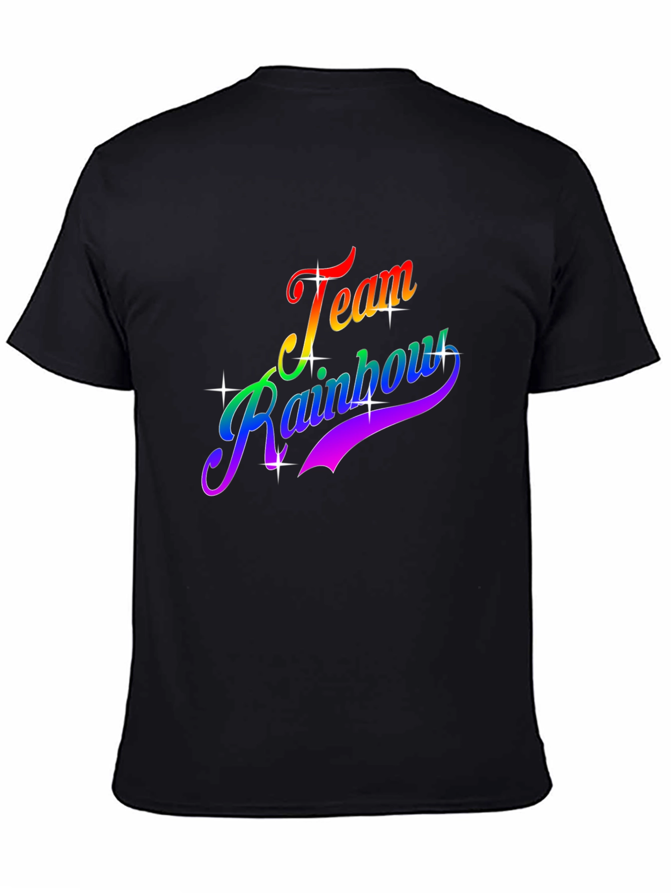 Team Rainbow Graphic T-Shirt - Pride Apparel