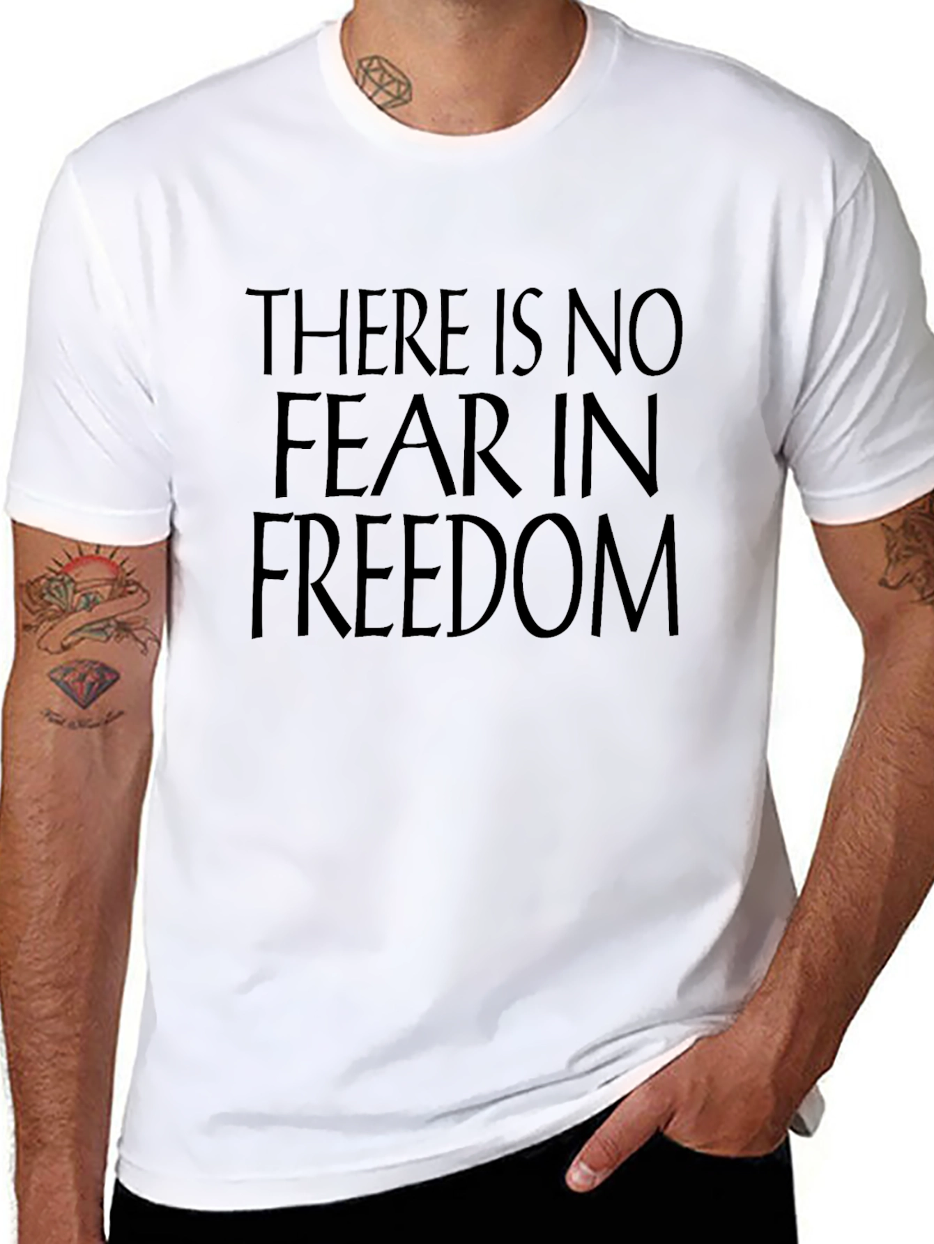 Freedom Graphic Tee - Bold Statement T-Shirt