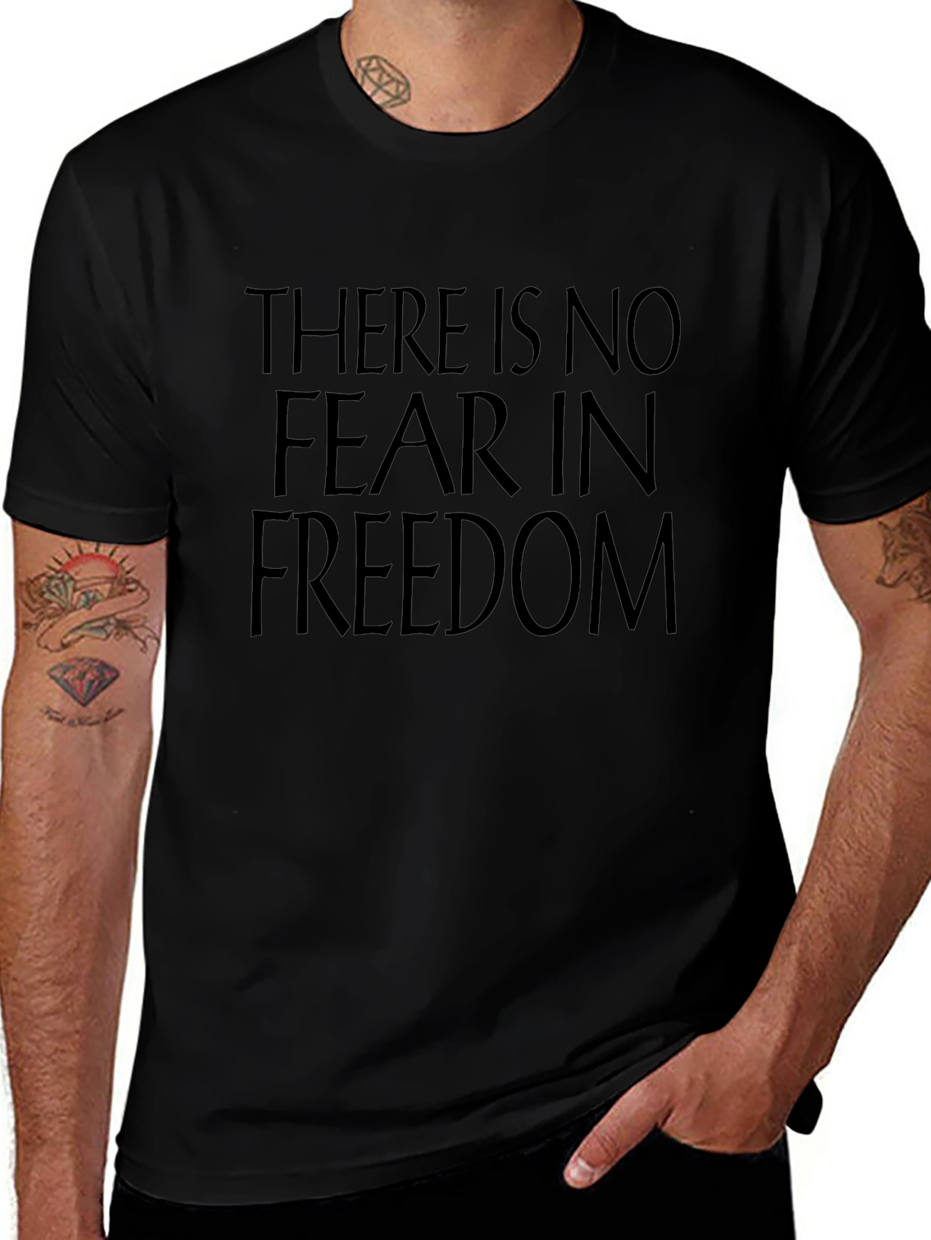 Freedom Graphic Tee - Bold Statement T-Shirt