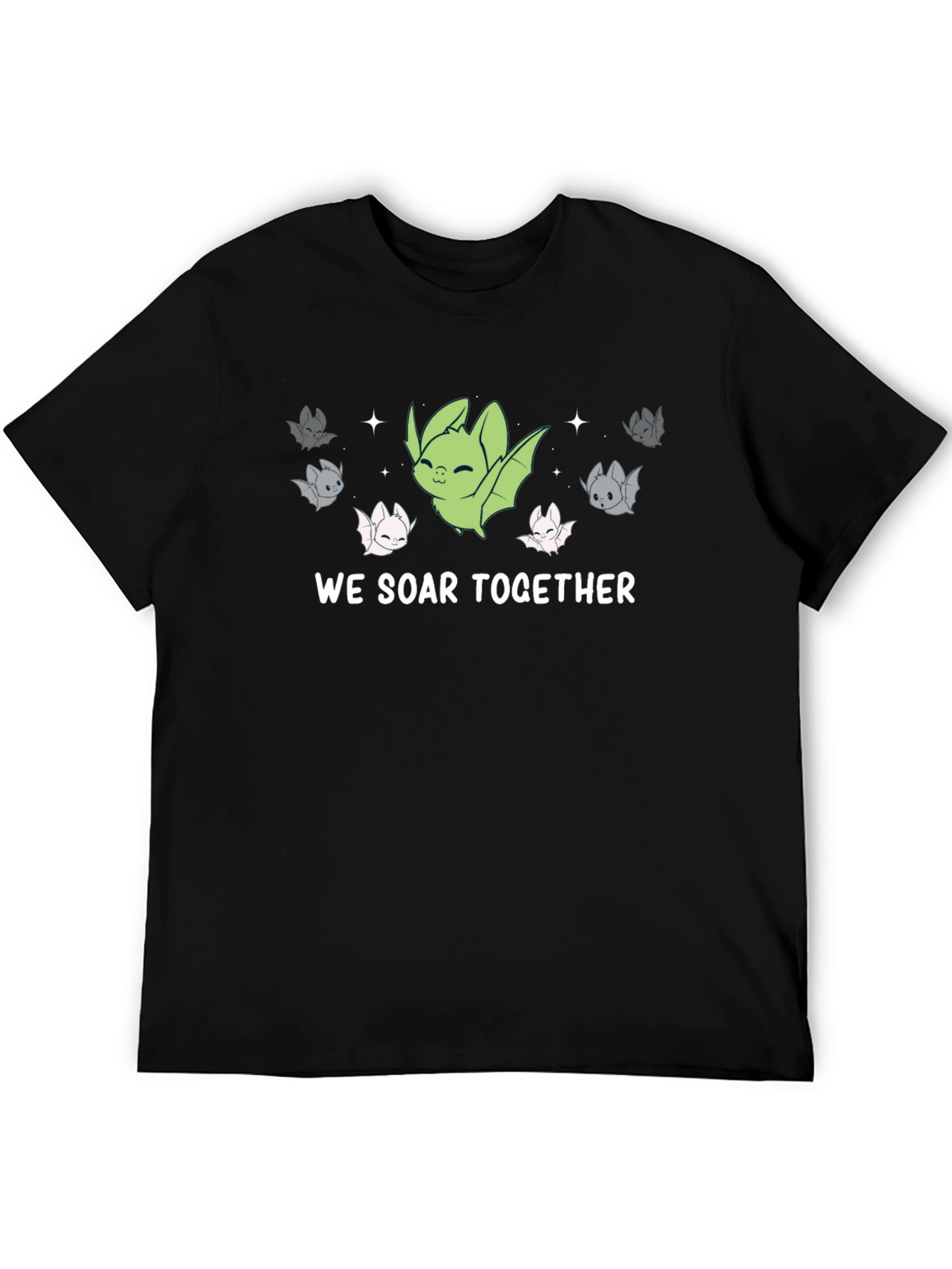 We Soar Together Bat Graphic Tee