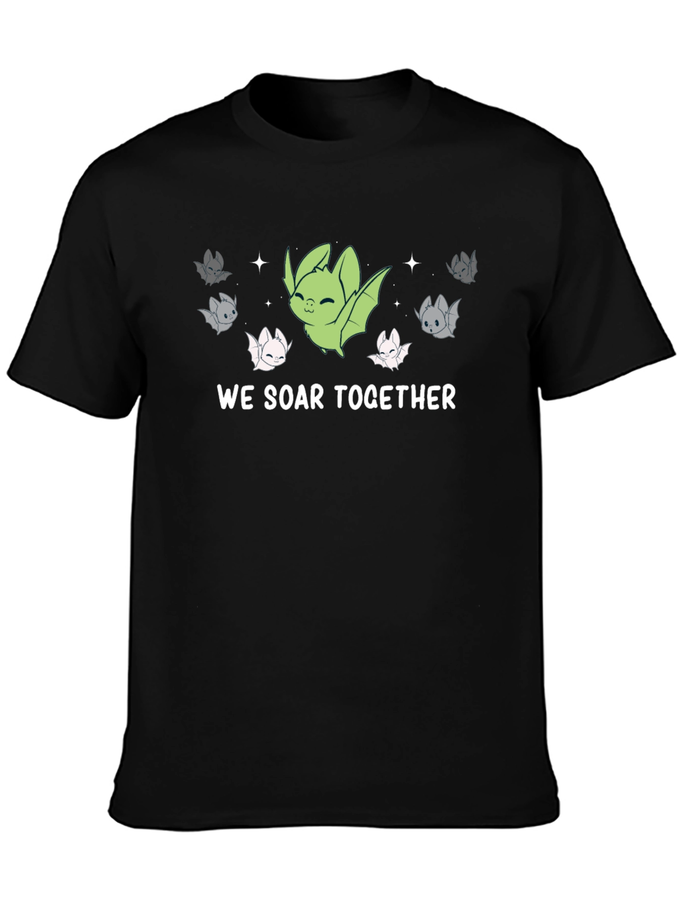 We Soar Together Bat Graphic Tee