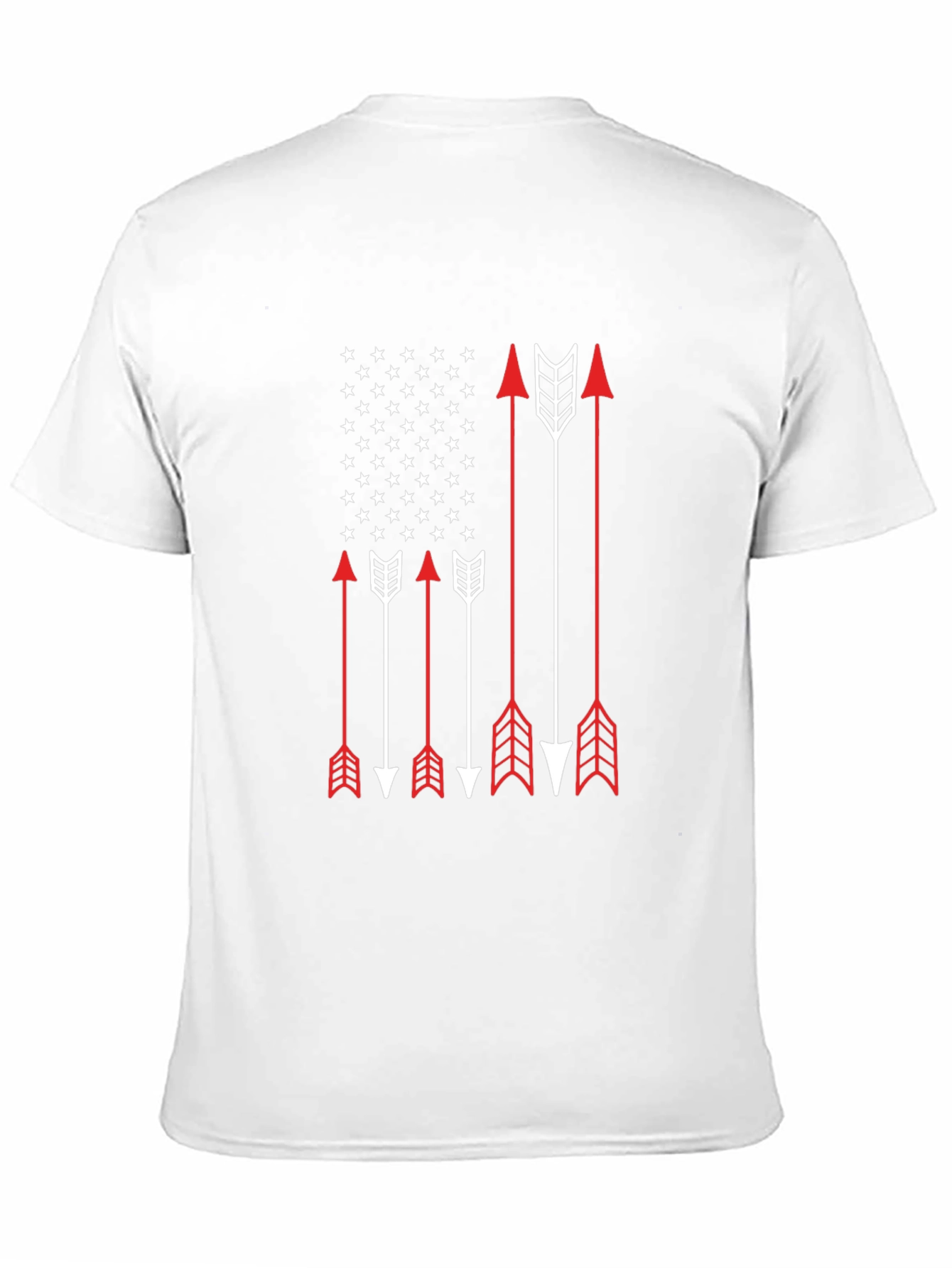 Patriotic Arrow T-Shirt - USA Flag Graphic Tee