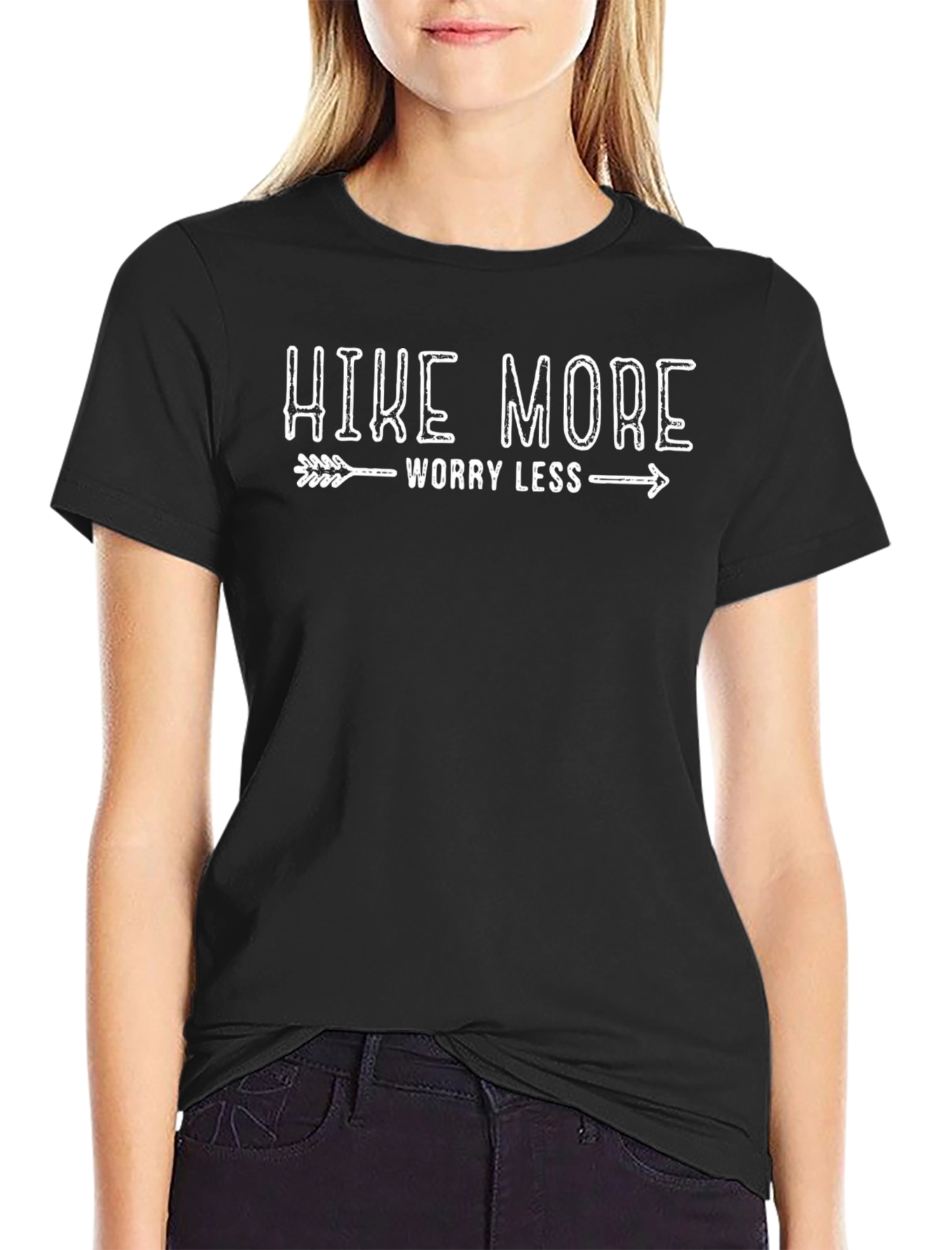 Hike More Worry Less Graphic Tee