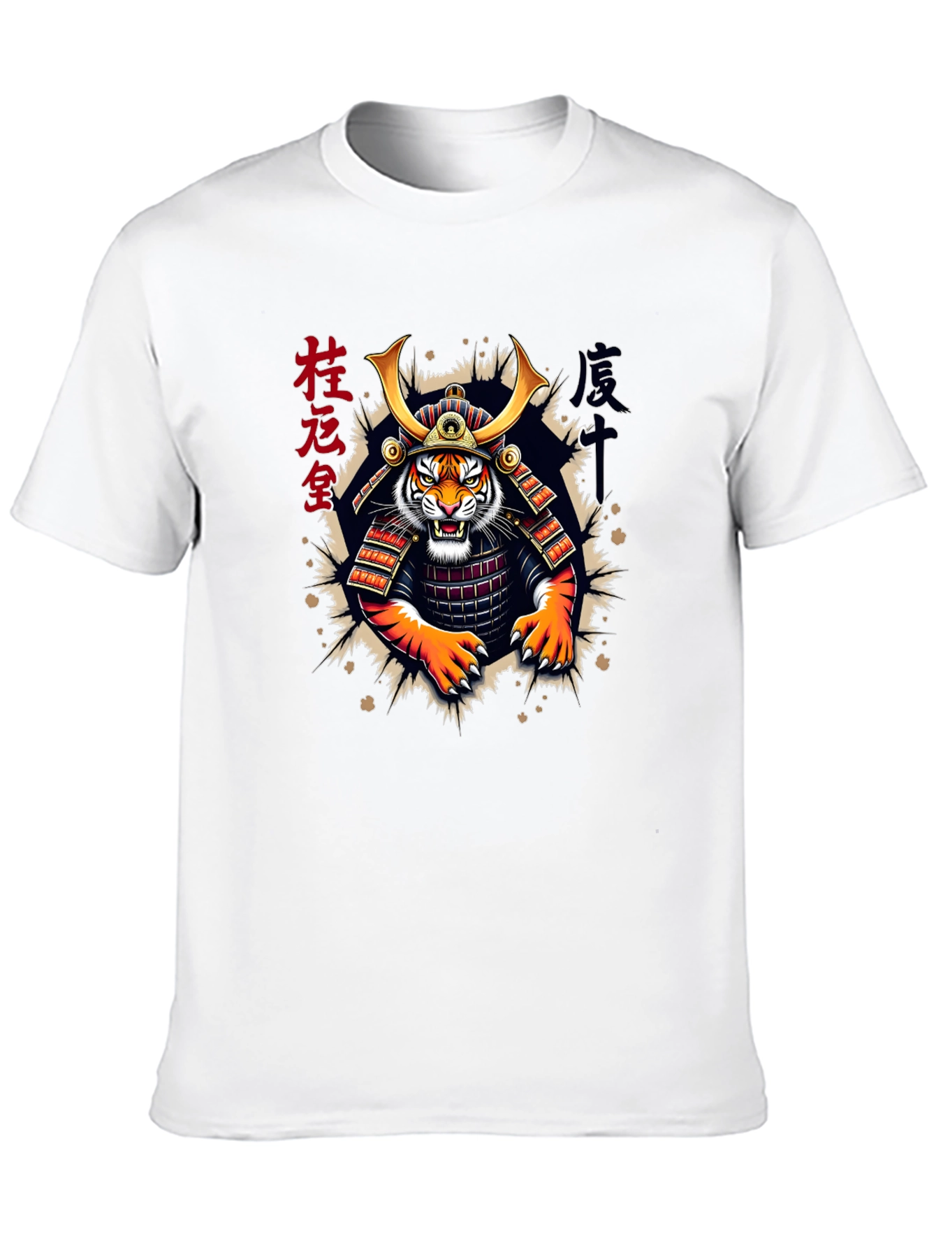 Samurai Tiger Graphic Tee