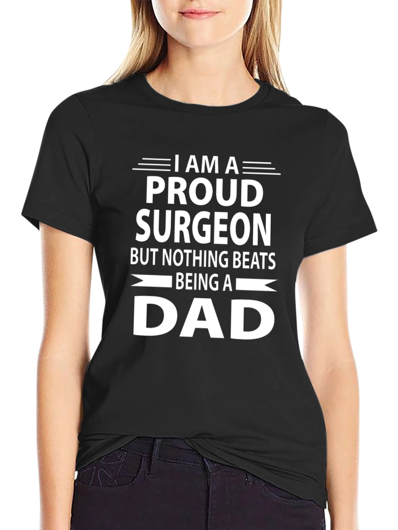 Proud Surgeon Dad T-Shirt - Fathers Day Gift
