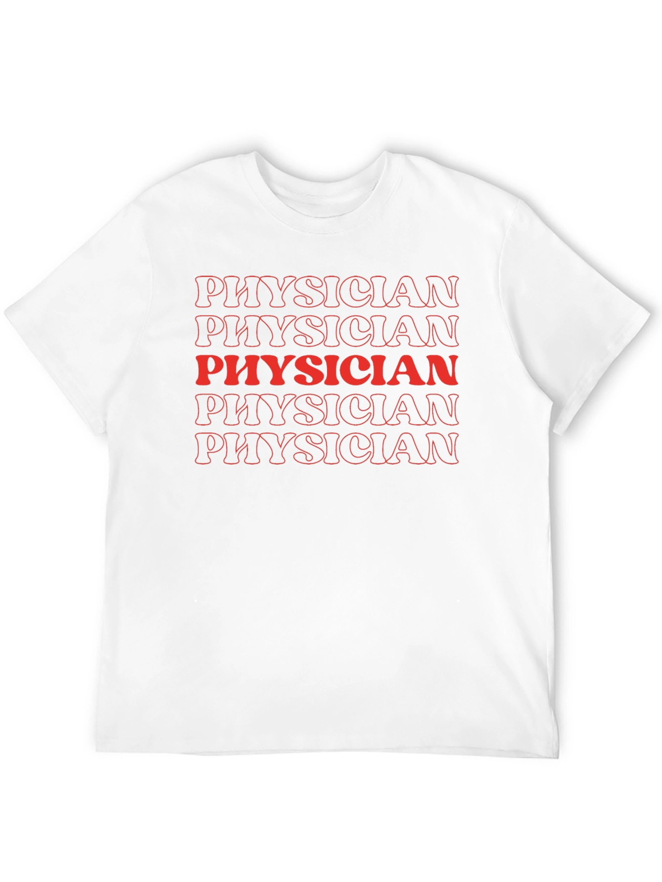 Physician Retro Style Graphic T-Shirt