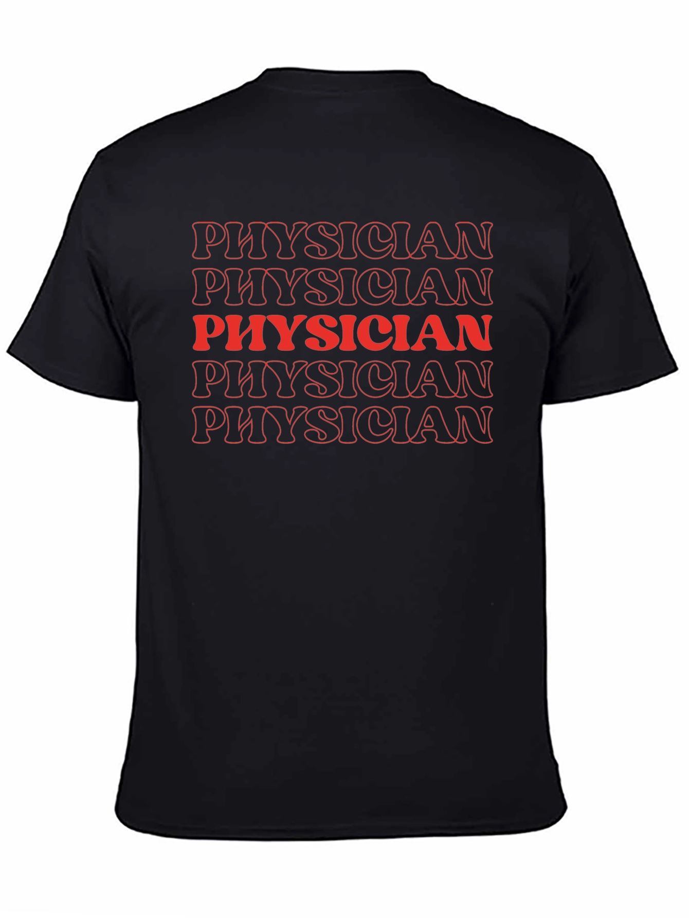 Physician Retro Style Graphic T-Shirt