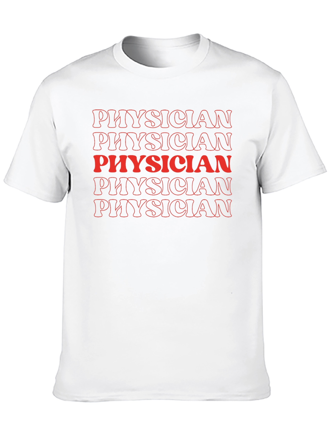 Physician Retro Style Graphic T-Shirt