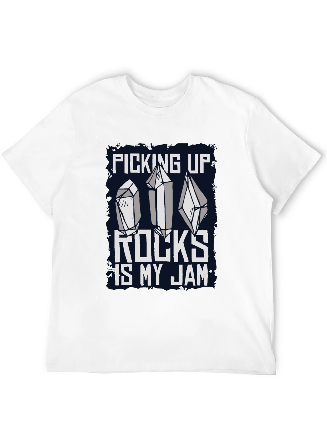 Picking Up Rocks Is My Jam Graphic Tee