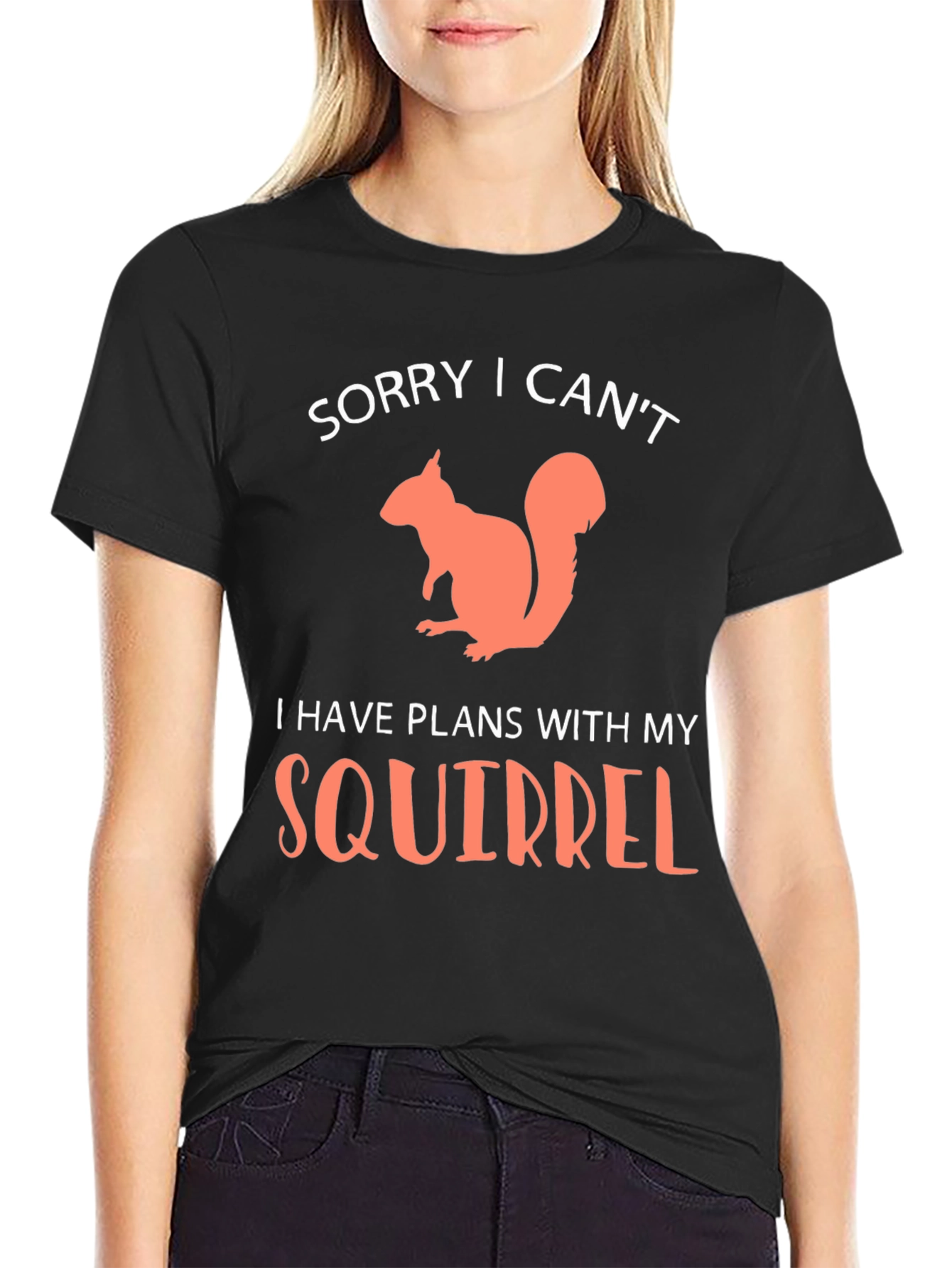 Squirrel Plans Graphic T-Shirt - Funny Animal Lover Tee