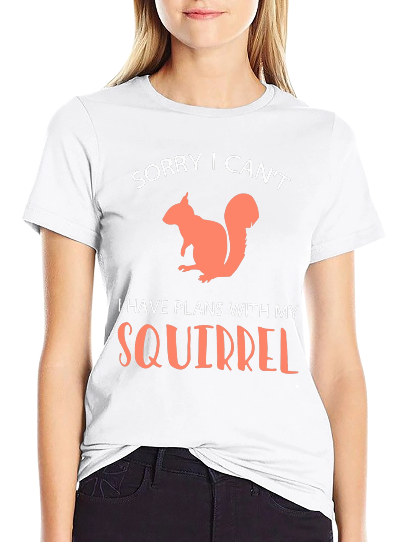 Squirrel Plans Graphic T-Shirt - Funny Animal Lover Tee