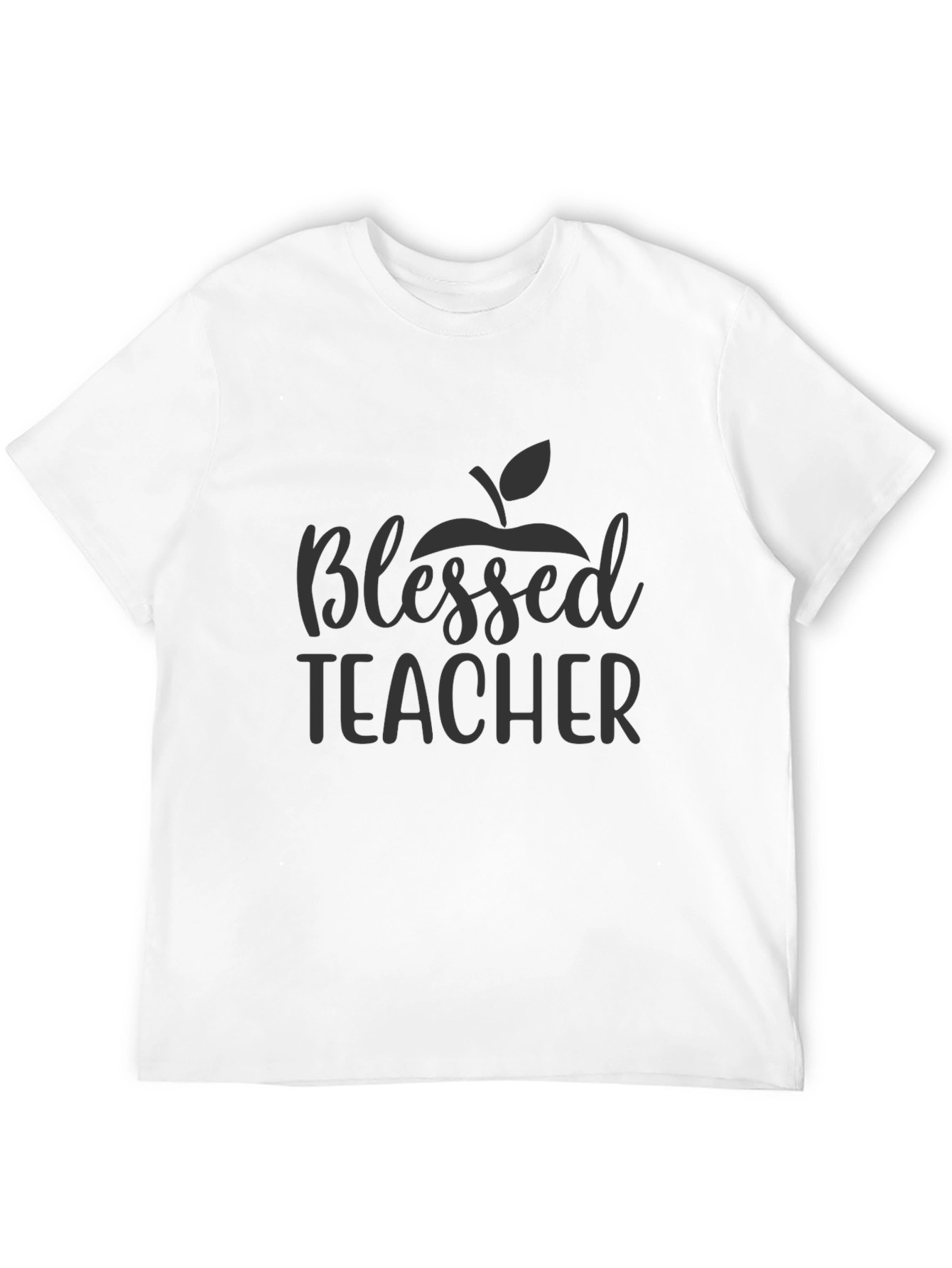 Blessed Teacher Graphic Tee - Soft Cotton Blend