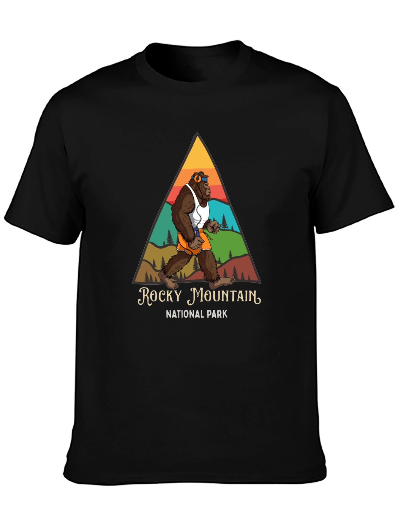 Rocky Mountain National Park Bigfoot T-Shirt