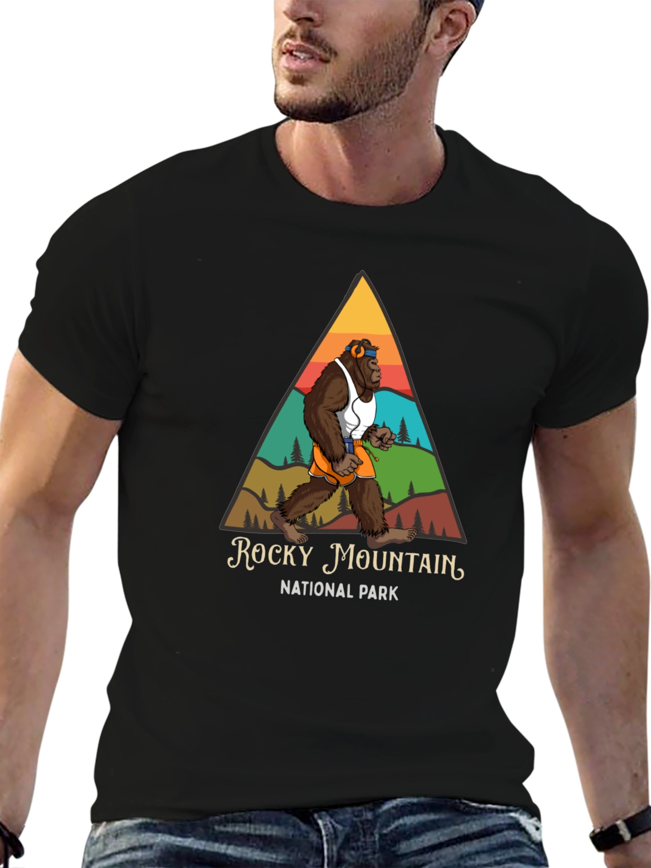 Rocky Mountain National Park Bigfoot T-Shirt