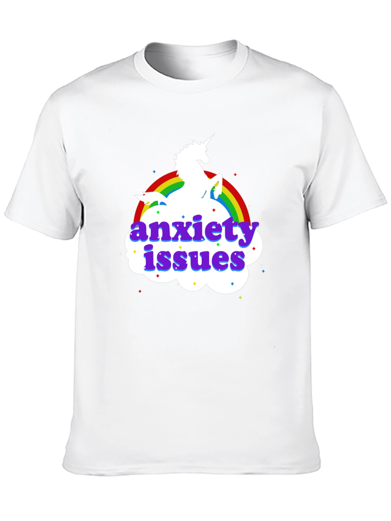 Anxiety Issues Unicorn T-Shirt
