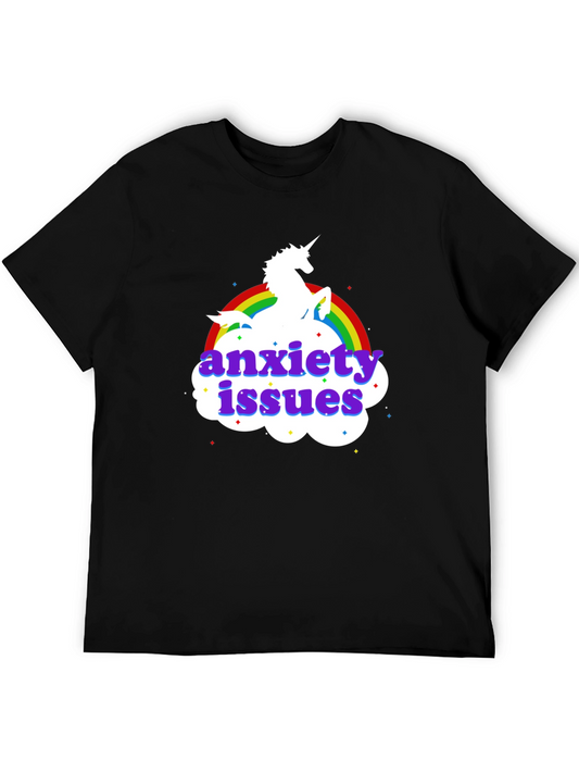 Anxiety Issues Unicorn T-Shirt