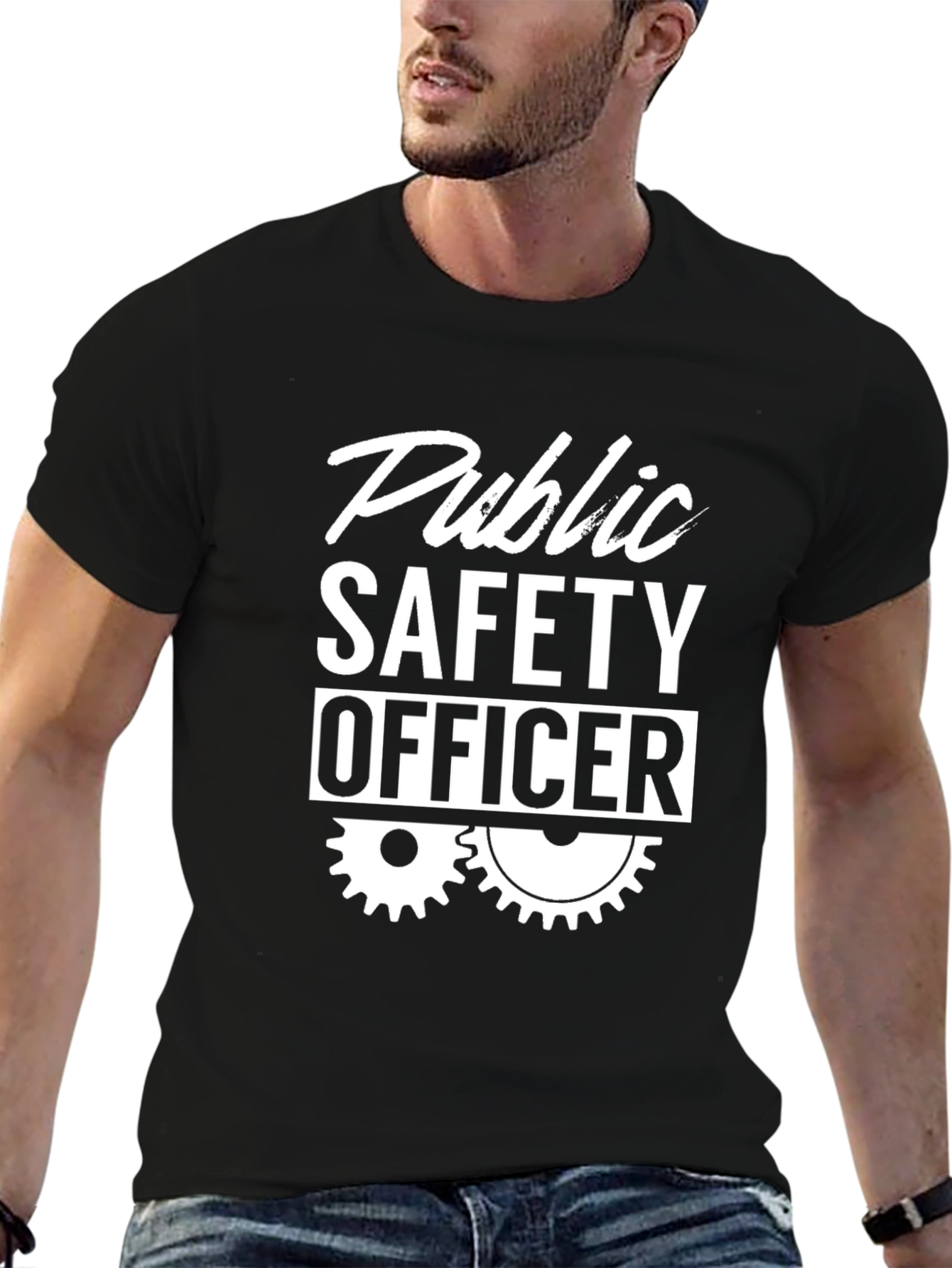 Public Safety Officer Gear T-Shirt