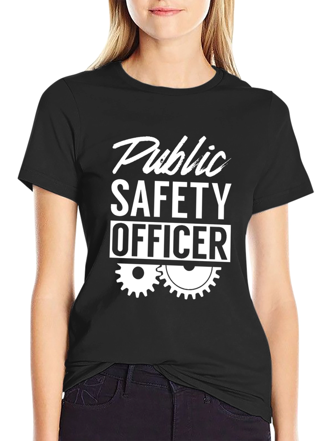 Public Safety Officer Gear T-Shirt