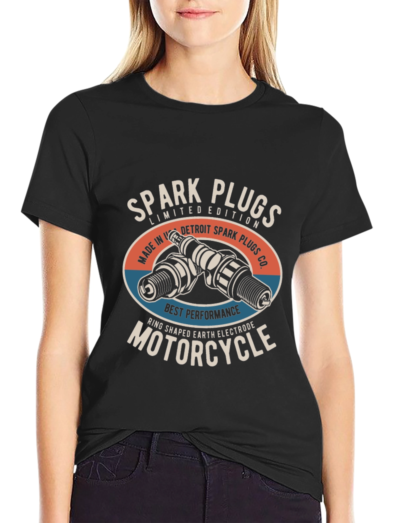 Spark Plugs Motorcycle T-Shirt - Limited Edition