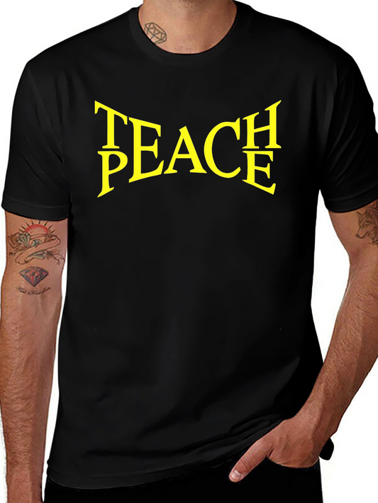Teach Peace Graphic T-Shirt
