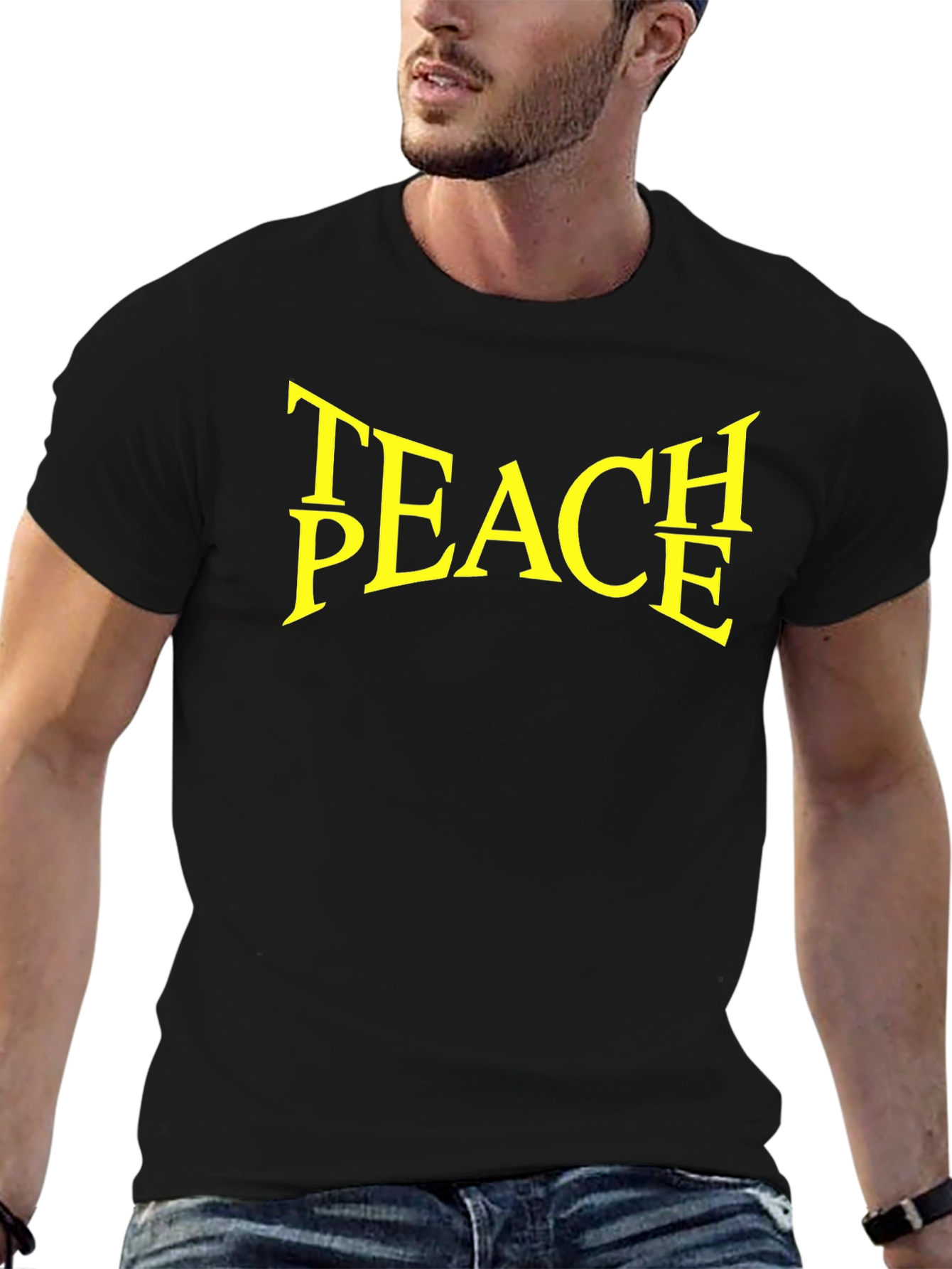 Teach Peace Graphic T-Shirt