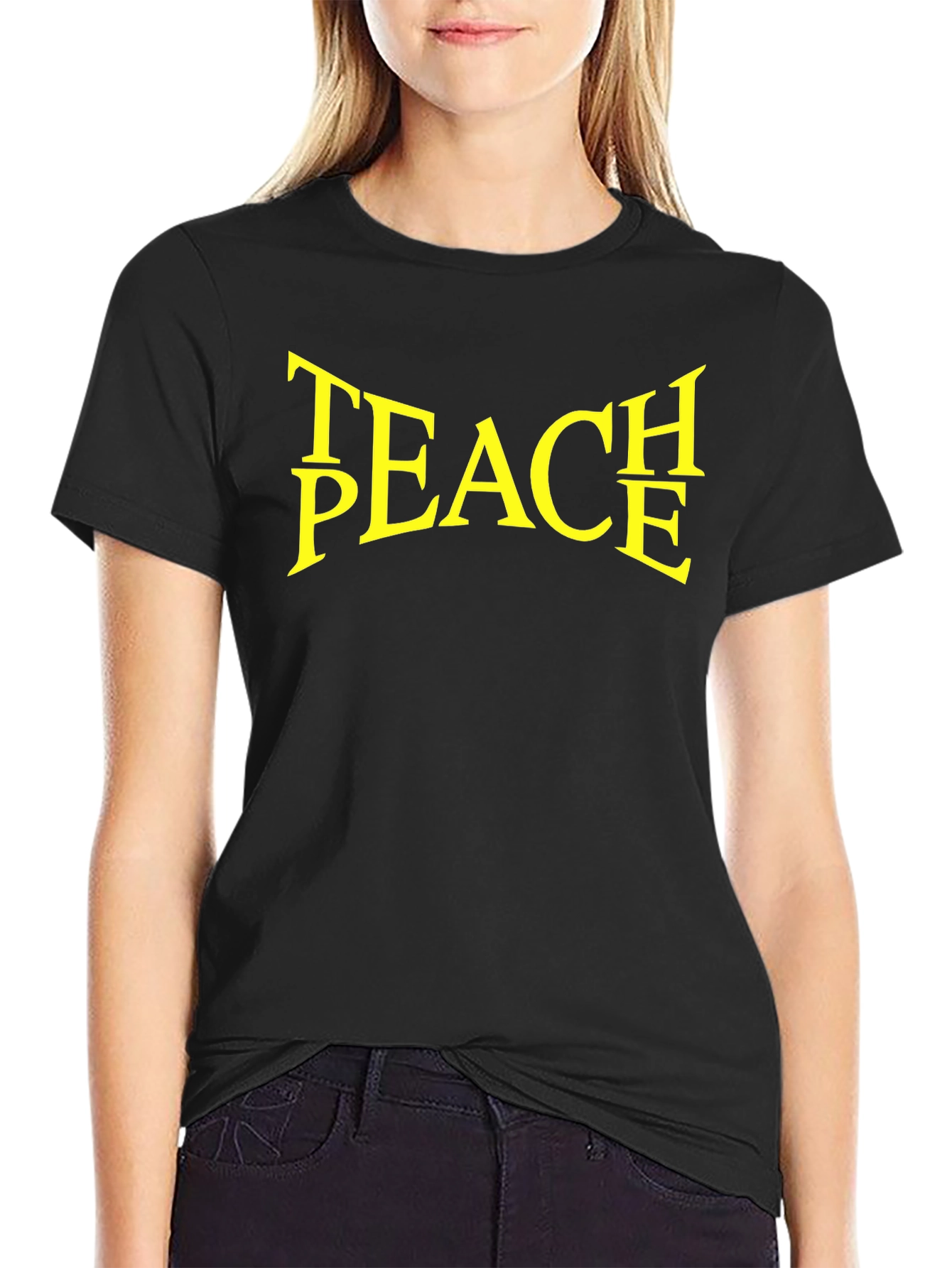Teach Peace Graphic T-Shirt
