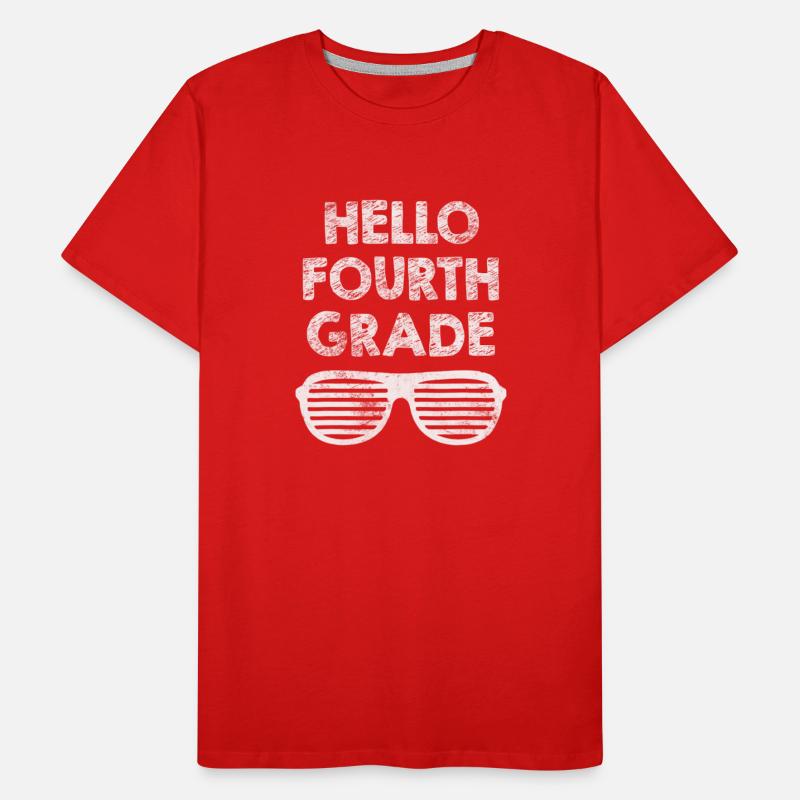 Back To School Hello Fourth Grade First Day Of