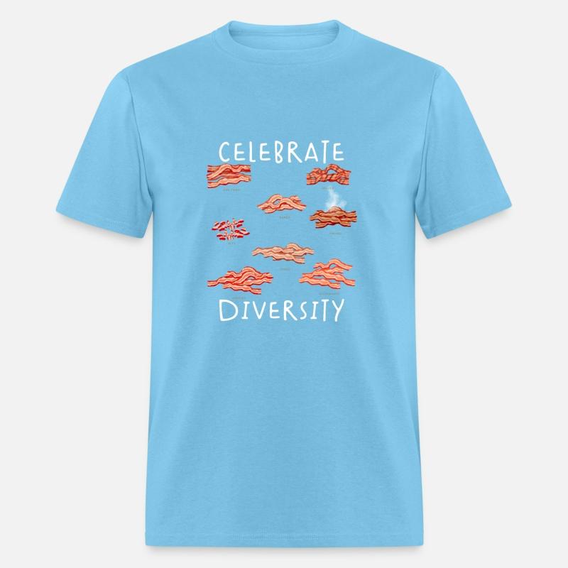 Bacon Celebrate Diversity Funny Bacon Lover Bacon