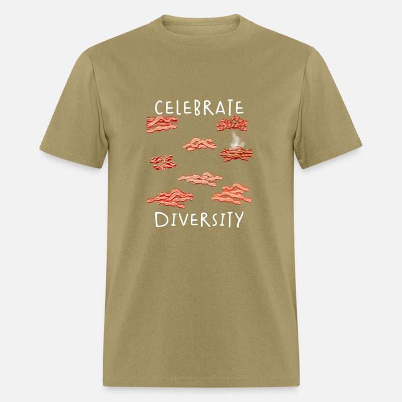 Bacon Celebrate Diversity Funny Bacon Lover Bacon