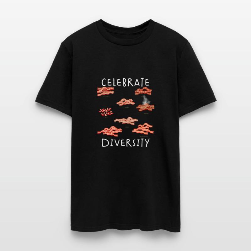 Bacon Celebrate Diversity Funny Bacon Lover Bacon