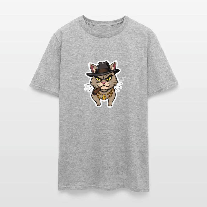 Badass Cat Gangster - Cool Kitty Mobster Art