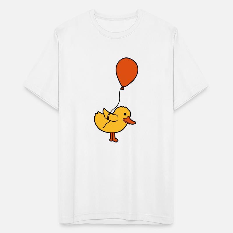 Balloon little chick cartoon