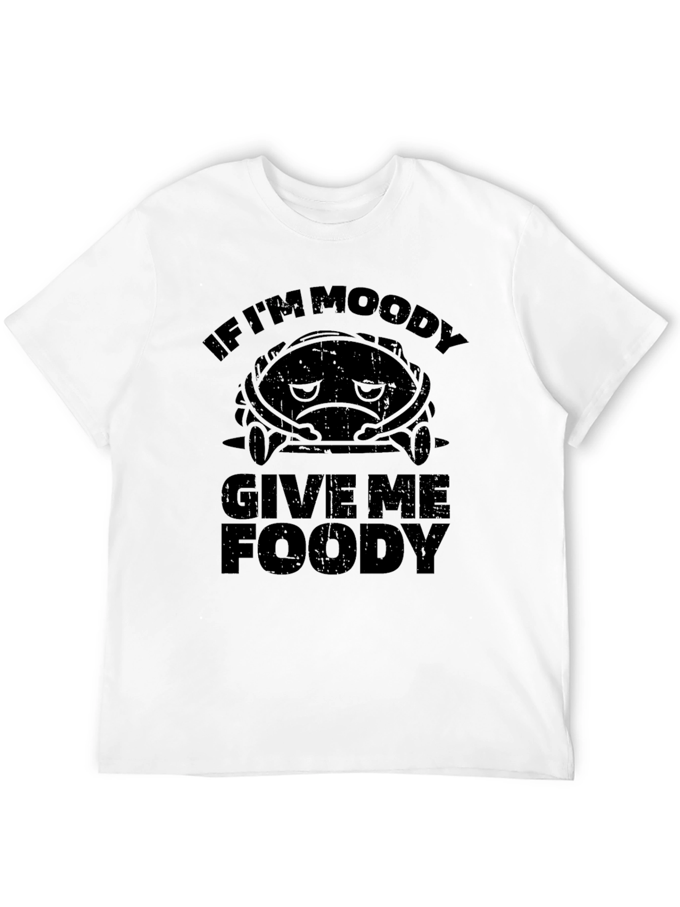 Moody Foody Black Graphic Tee